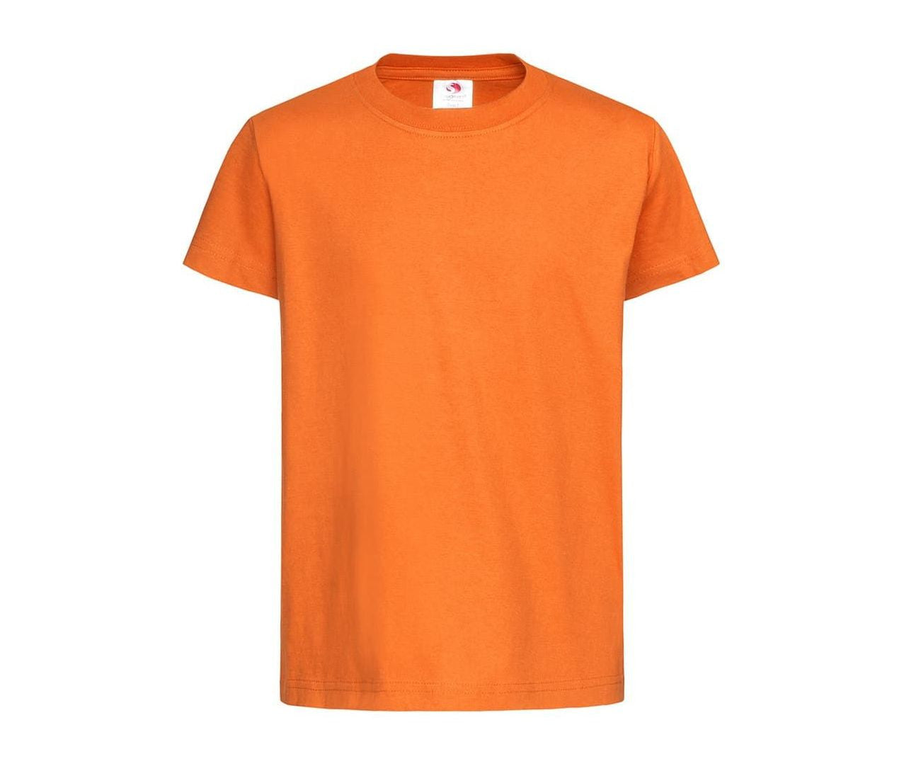 Tee-Shirt Col Rond Pour Enfants - Orange