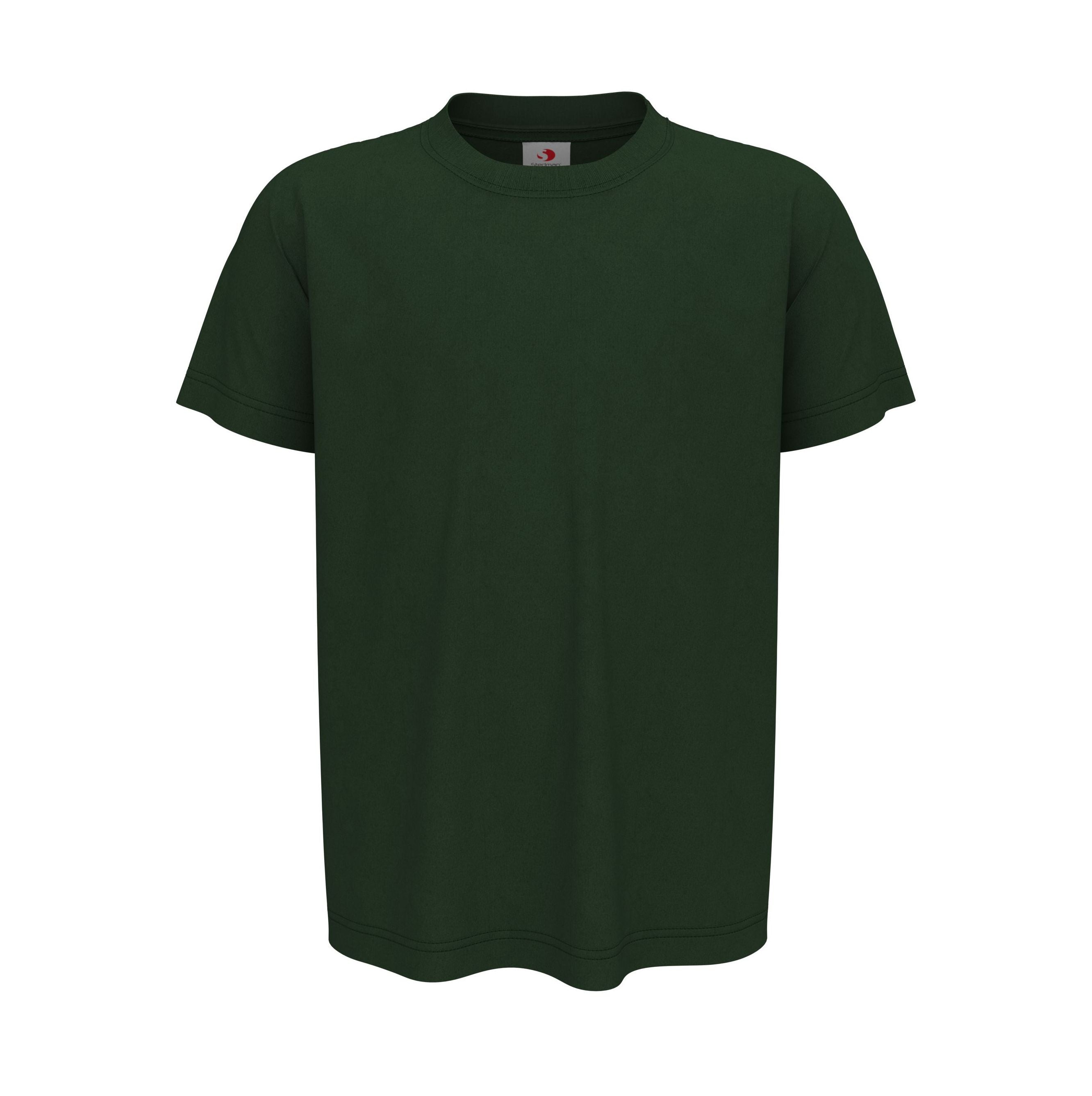 Tee-Shirt Col Rond Pour Enfants - Bottle Green
