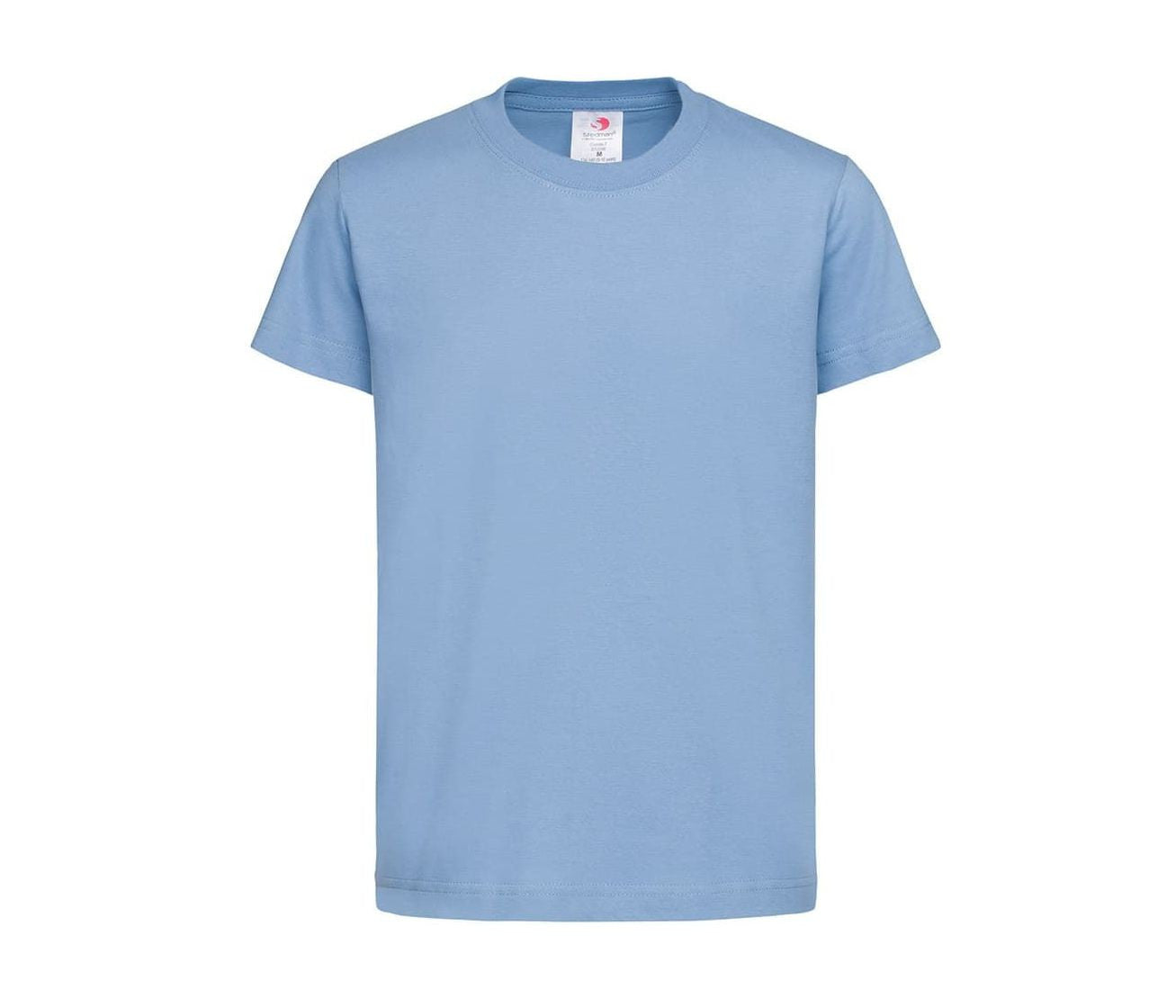 Tee-Shirt Col Rond Pour Enfants - Light Blue