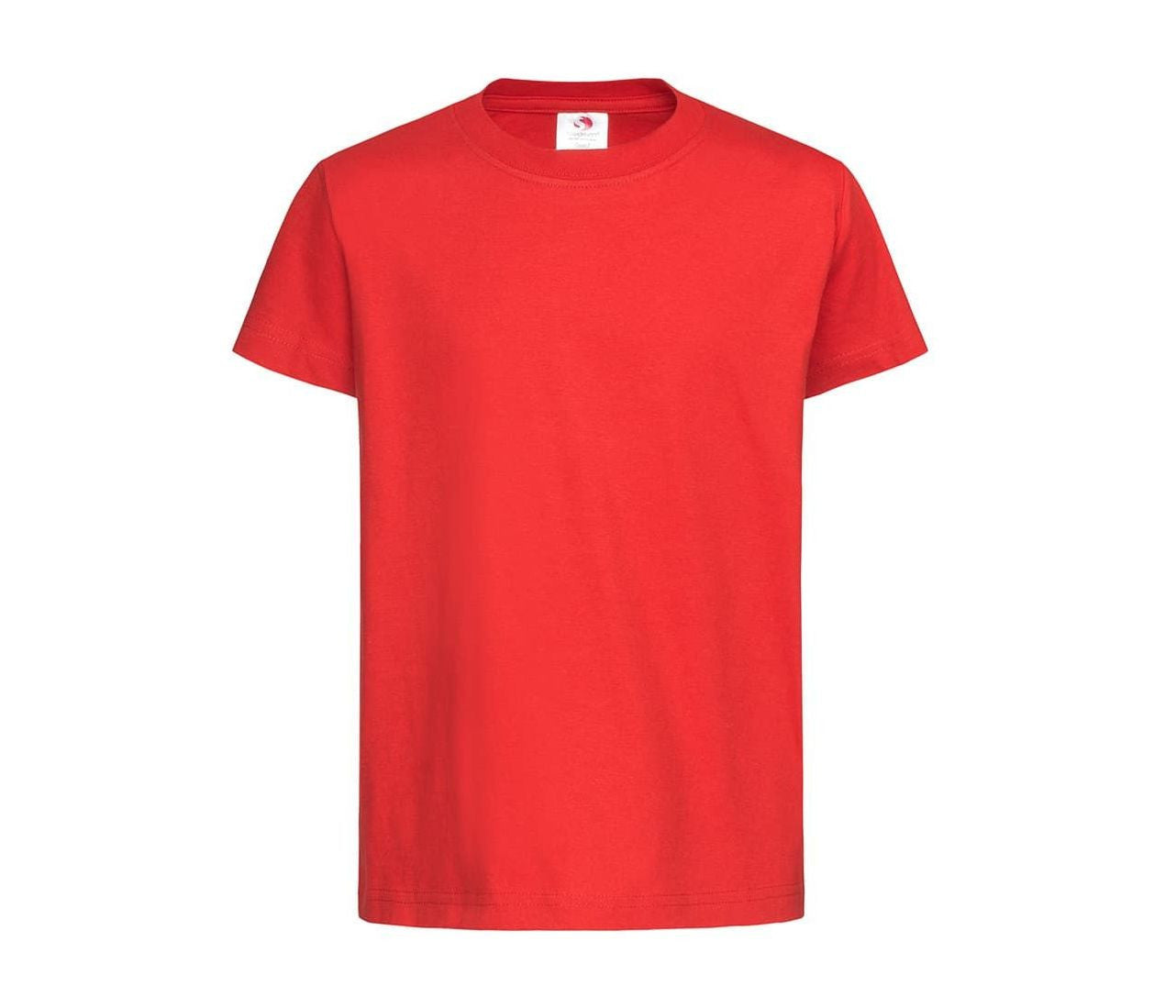 Tee-Shirt Col Rond Pour Enfants - Scarlet Red