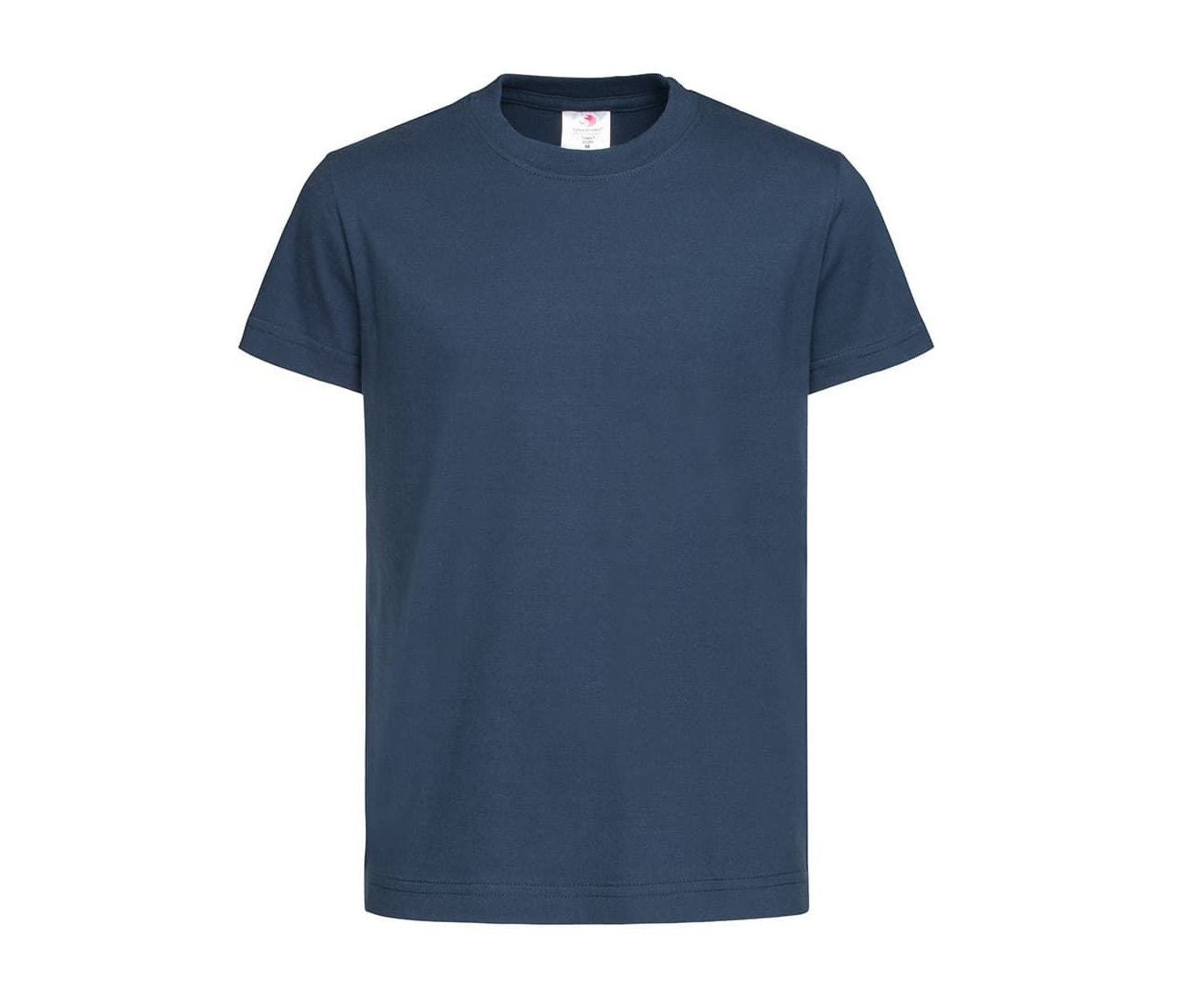 Tee-Shirt Col Rond Pour Enfants - Navy Blue