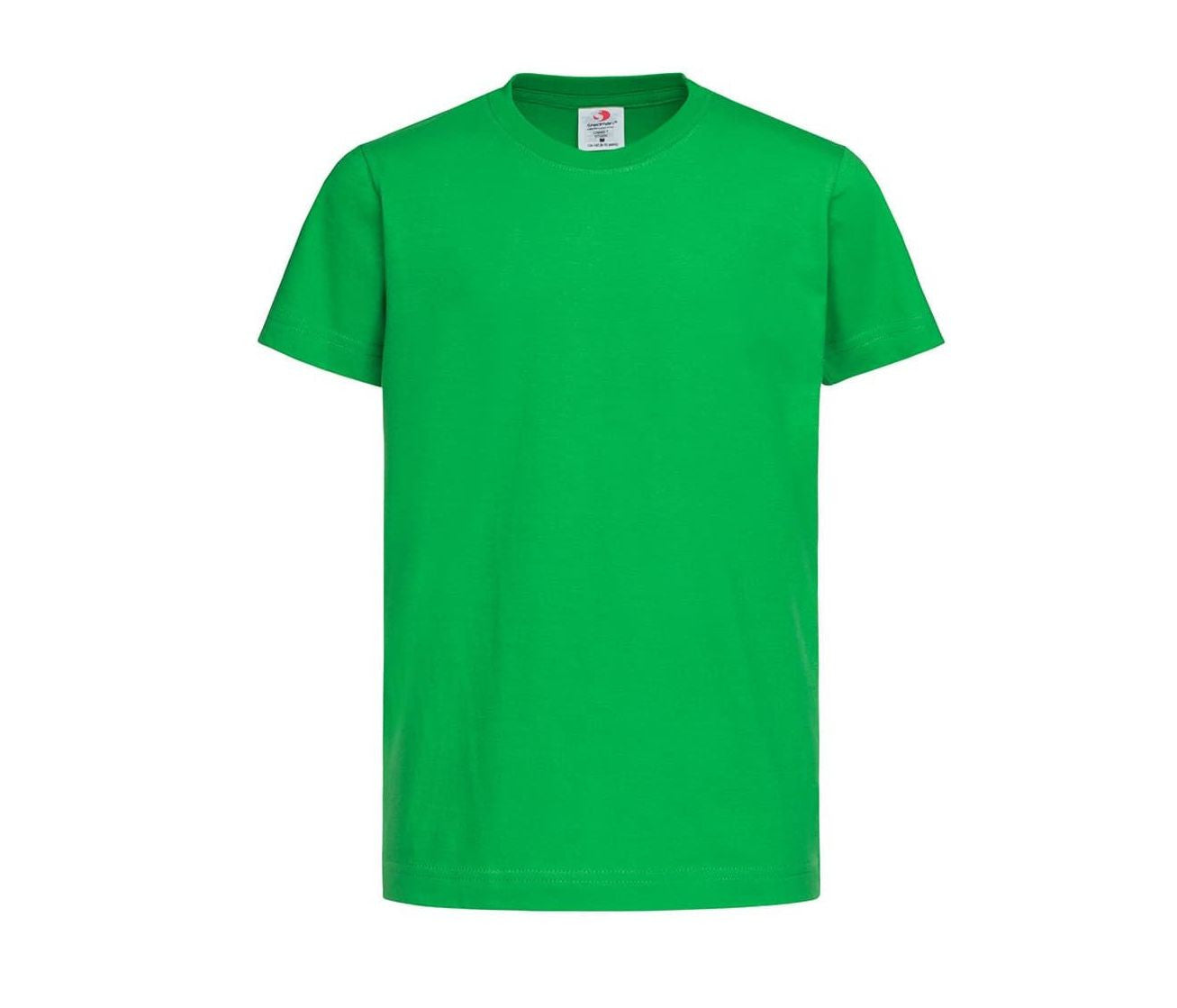 Tee-Shirt Col Rond Pour Enfants - Kelly Green