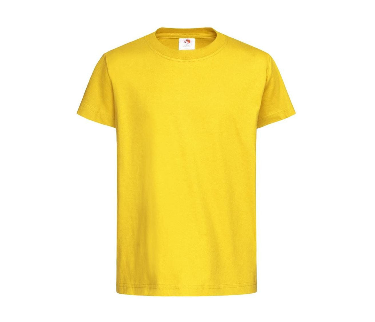 Tee-Shirt Col Rond Pour Enfants - Sunflower Yellow