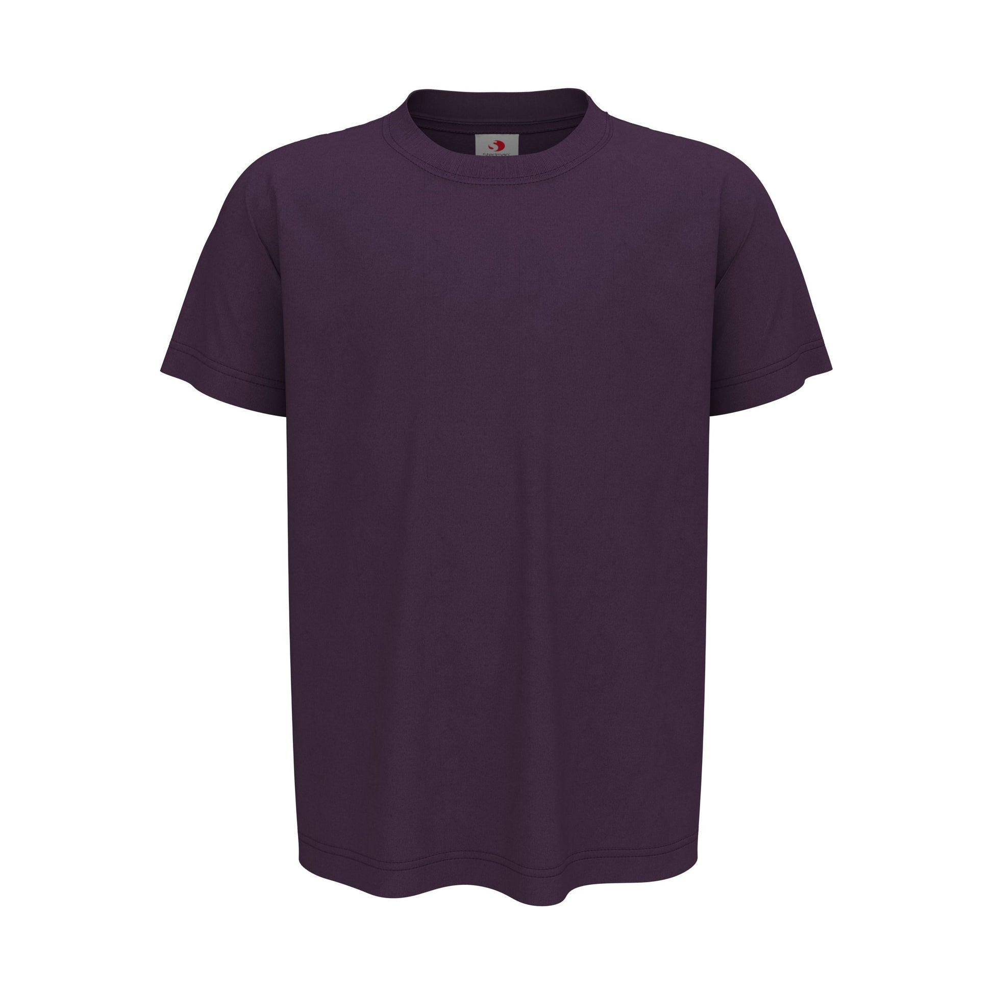 Tee-Shirt Col Rond Pour Enfants - Deep Berry