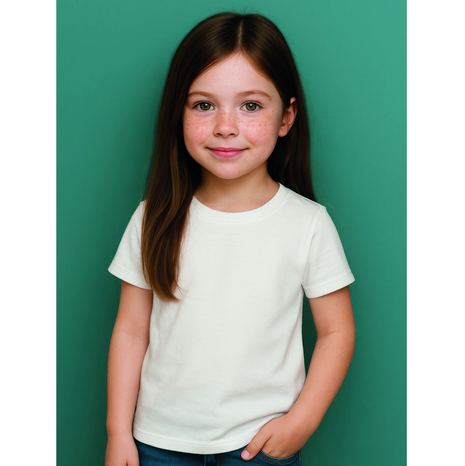 Tee-shirt col rond pour enfants