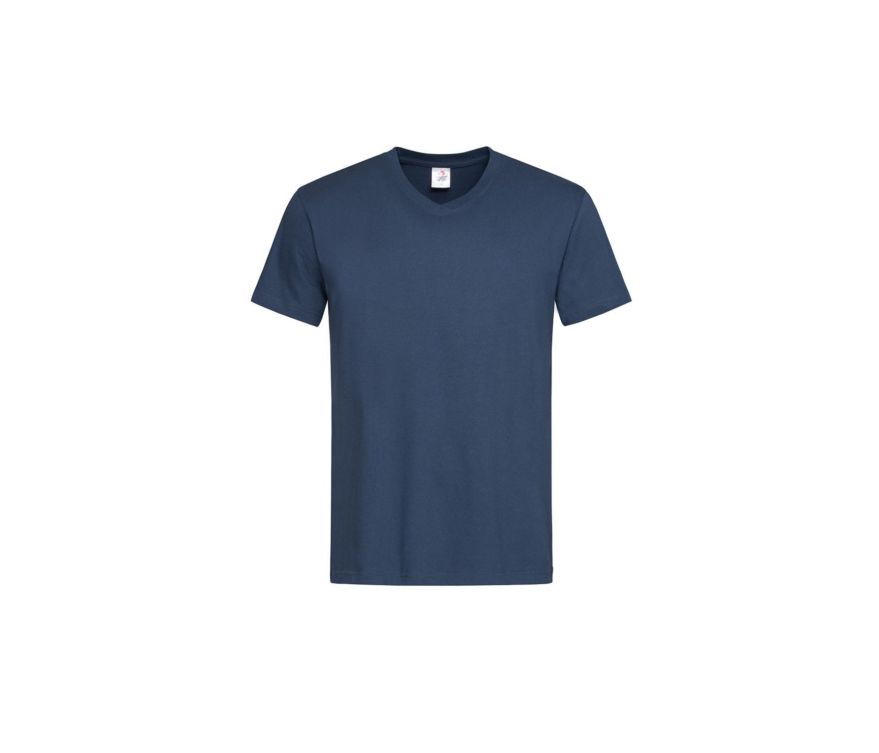 Tee-Shirt Homme Col V - Navy Blue
