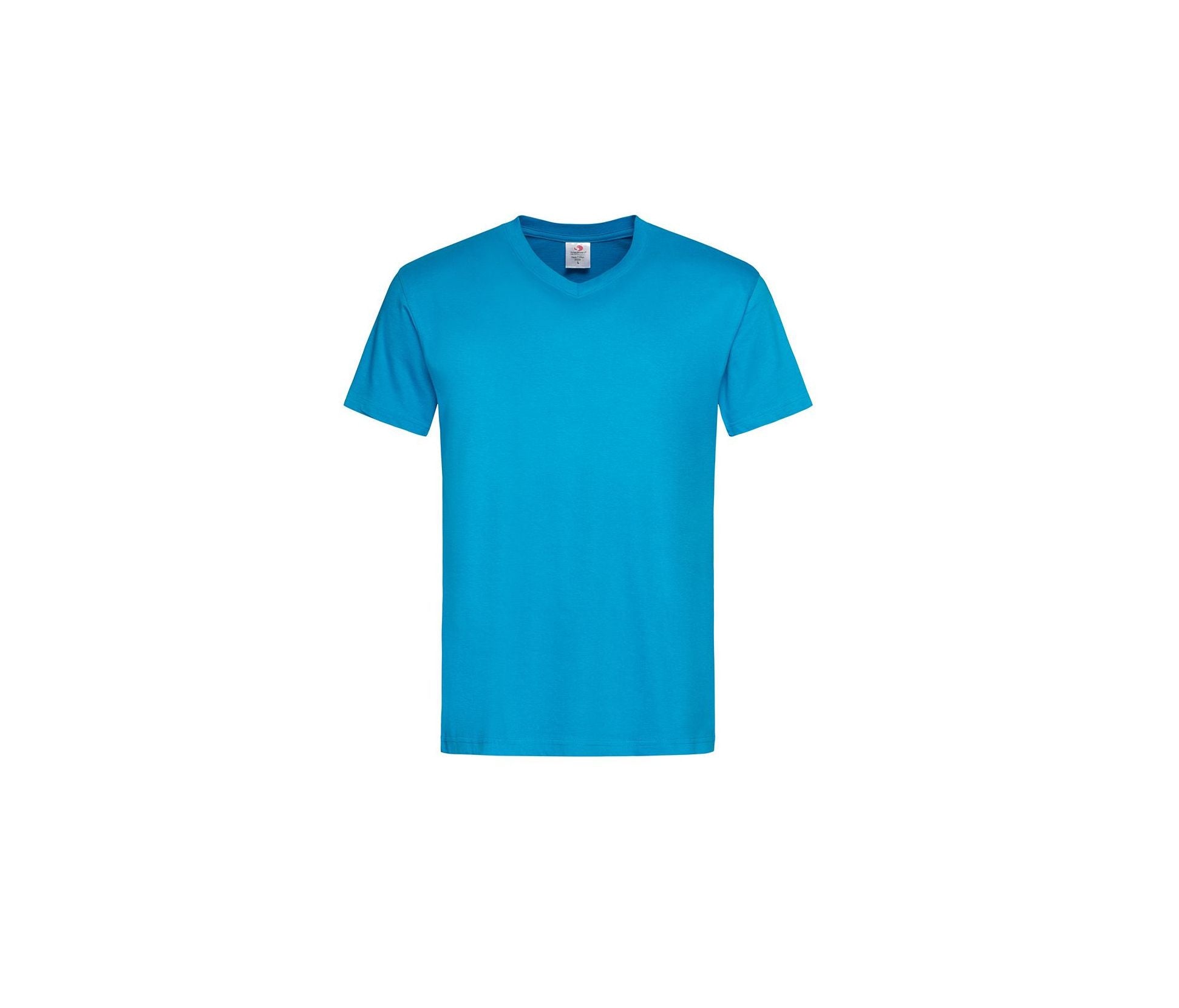 Tee-Shirt Homme Col V - Ocean Blue