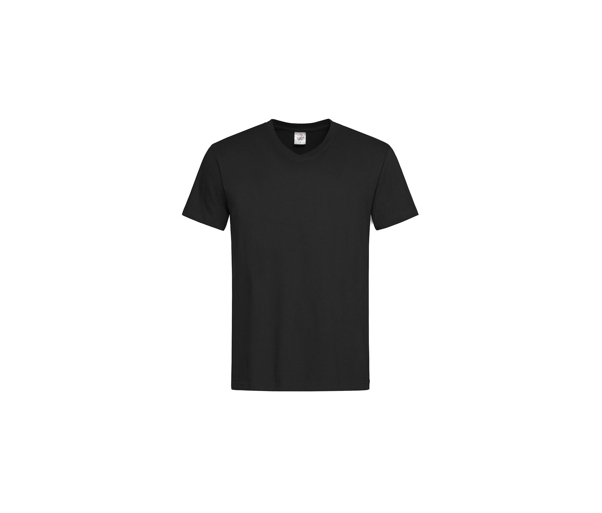 Tee-Shirt Homme Col V - Black Opal