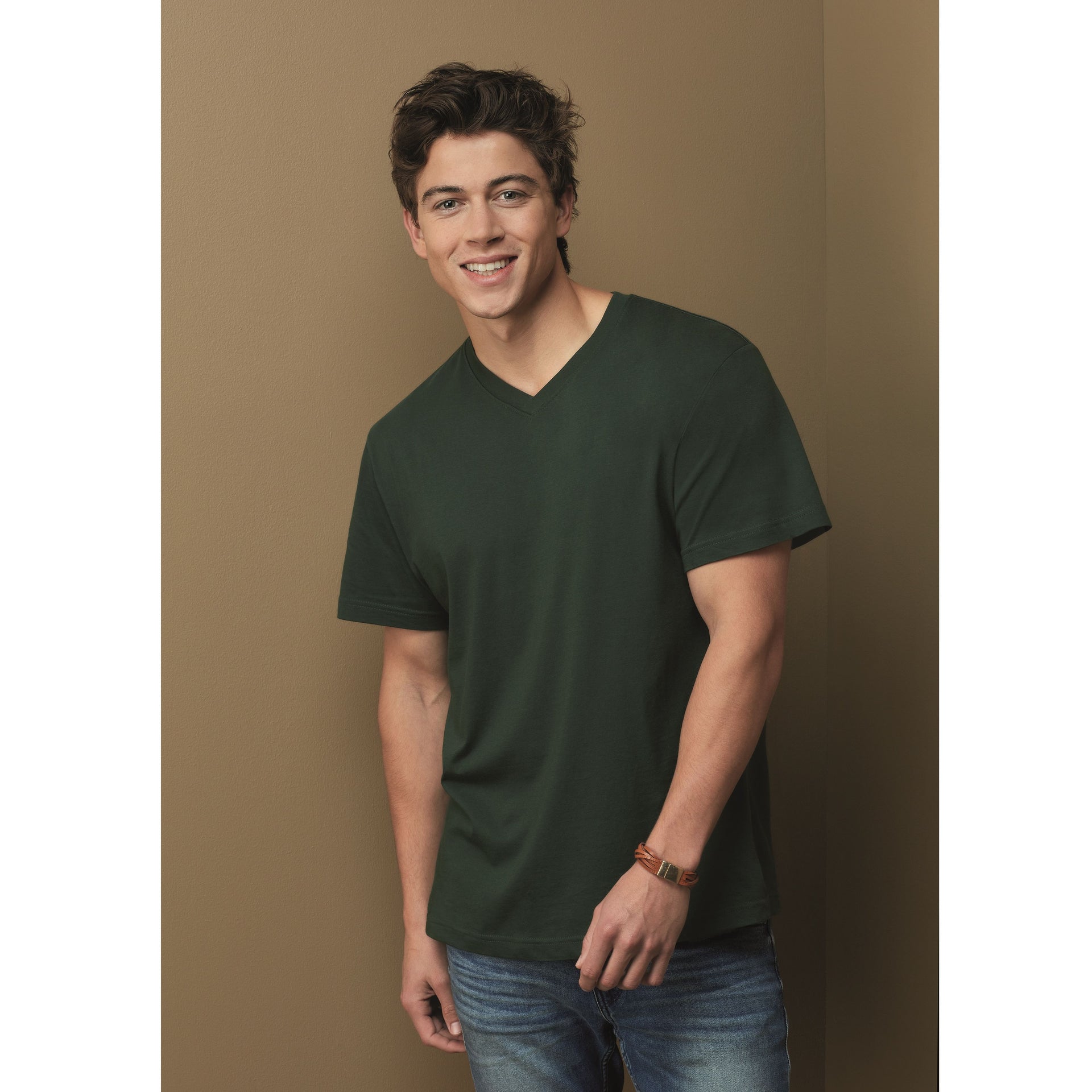 Tee-shirt homme col V