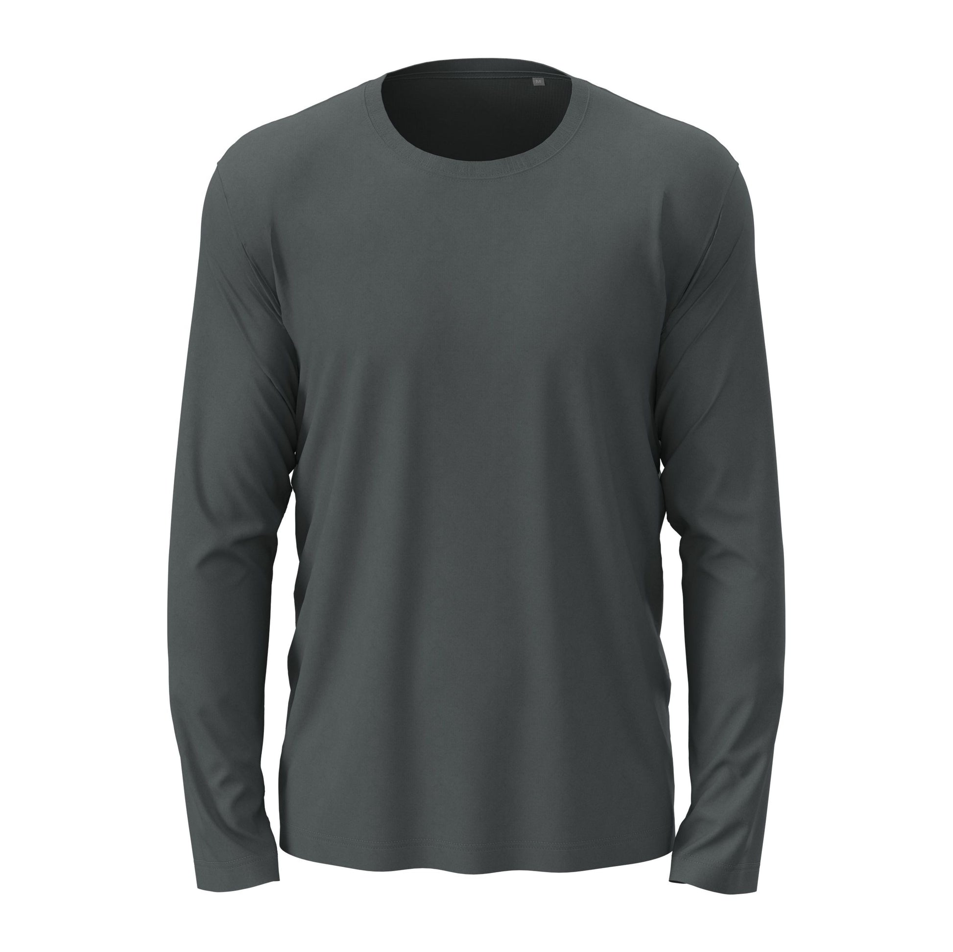Tee-Shirt Manches Longues Homme - Slate Grey