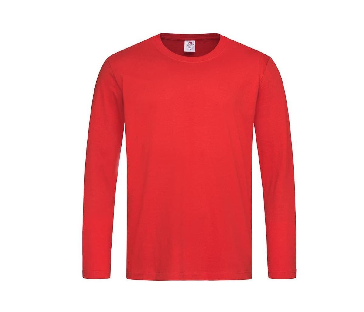 Tee-Shirt Manches Longues Homme - Scarlet Red