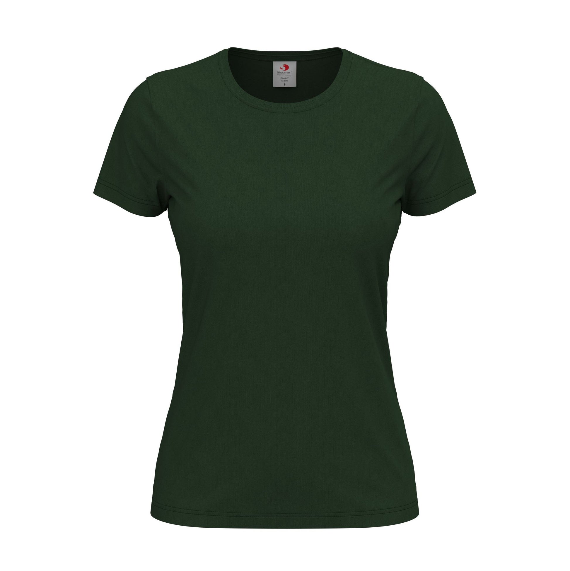 Tee-Shirt Ajusté Femme - Bottle Green