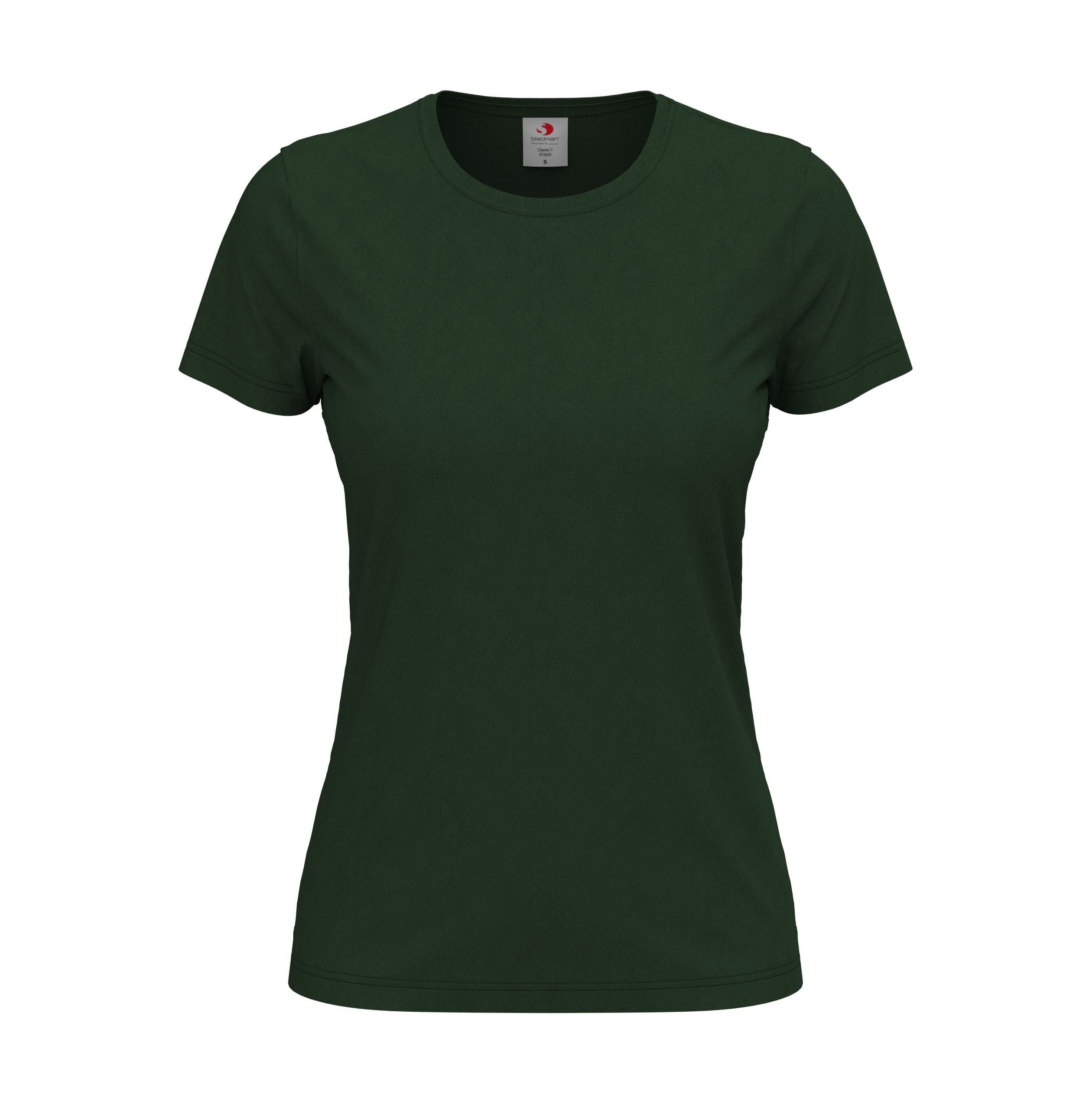 Tee-Shirt Ajusté Femme - Bottle Green