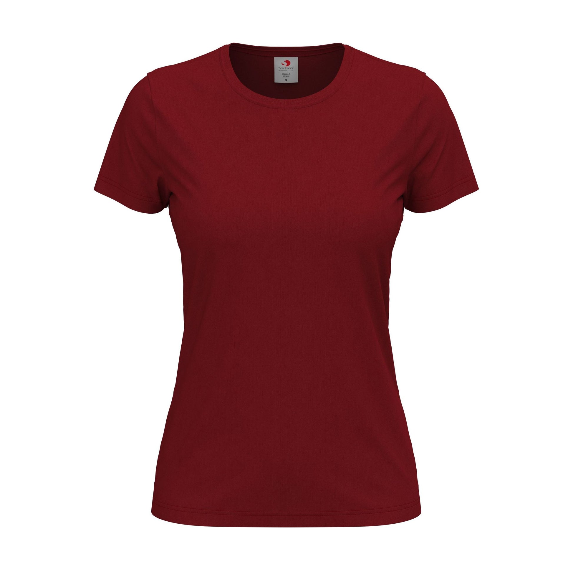 Tee-Shirt Ajusté Femme - Bordeaux