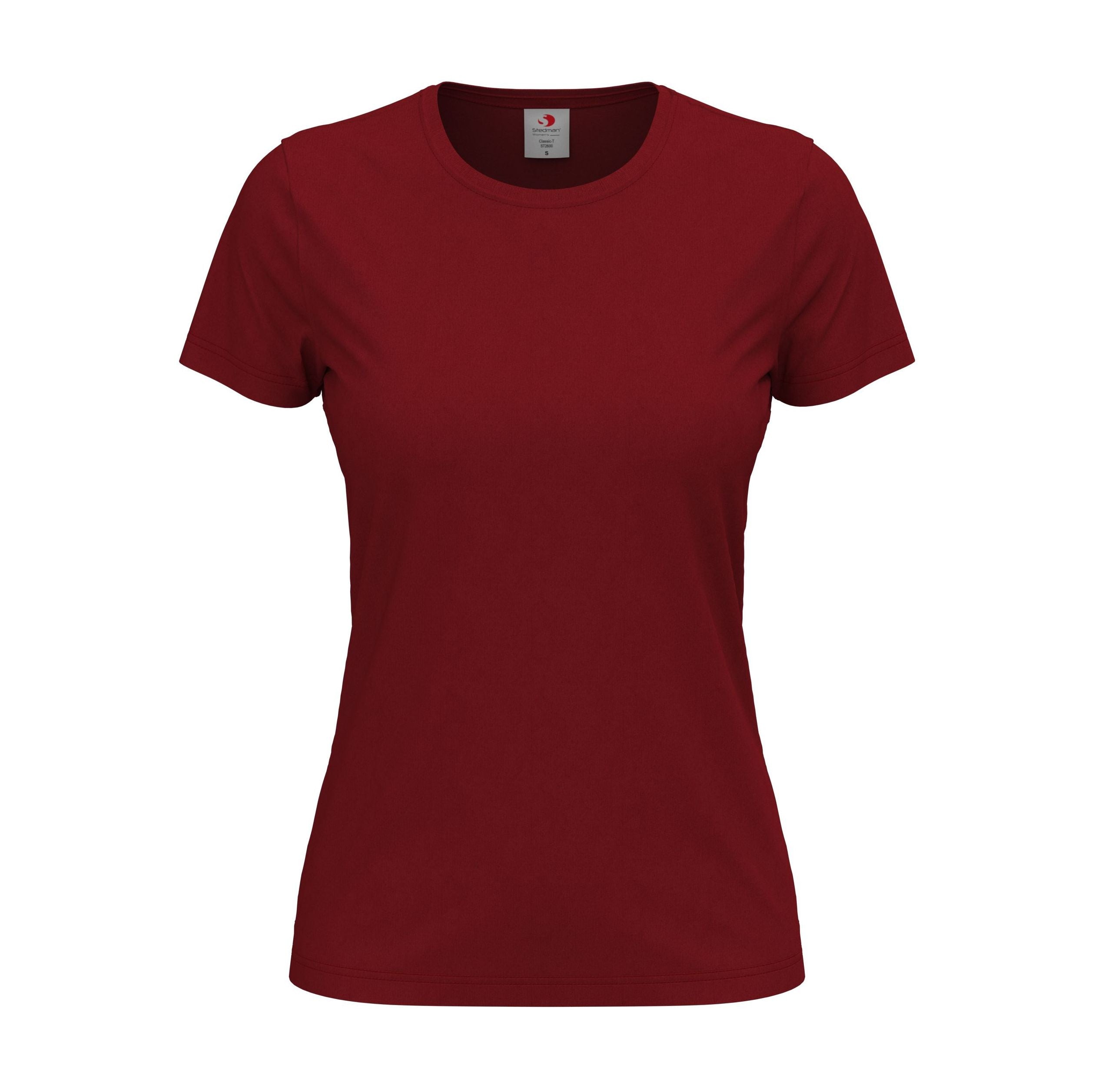Tee-Shirt Ajusté Femme - Bordeaux