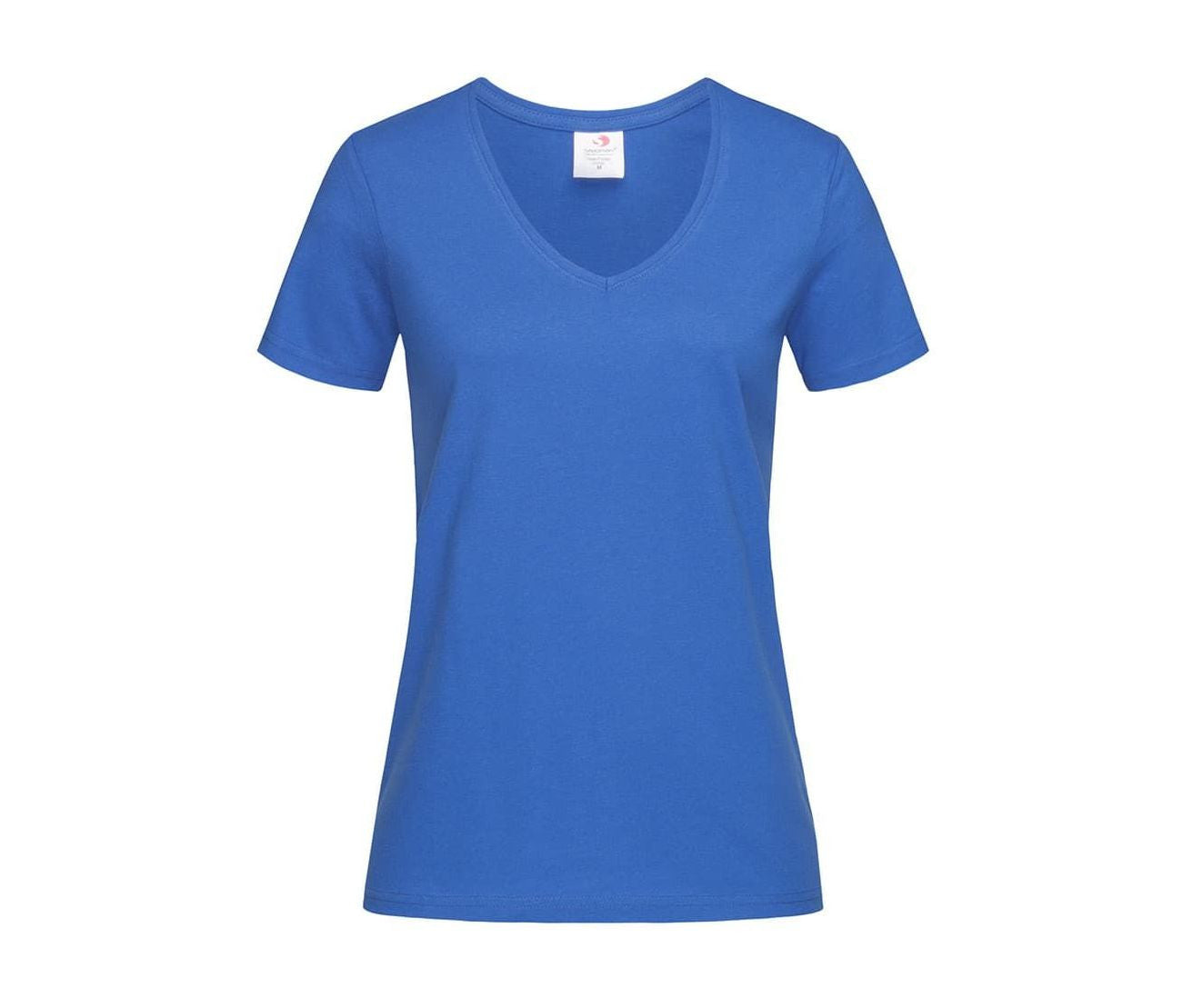 Tee-Shirt Femme Col V - Bright Royal