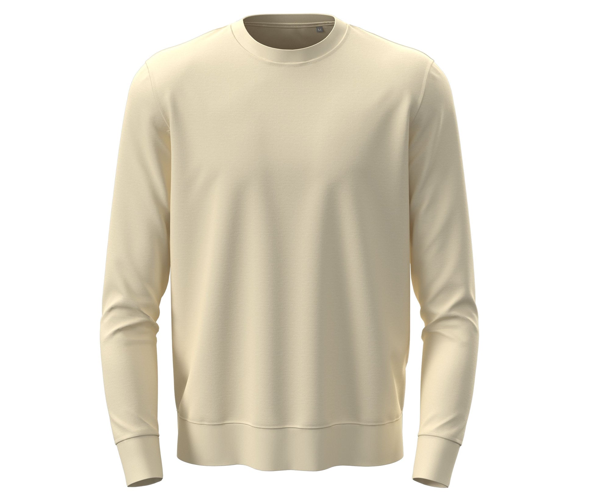 Sweatshirt Col Rond Unisexe - Natural