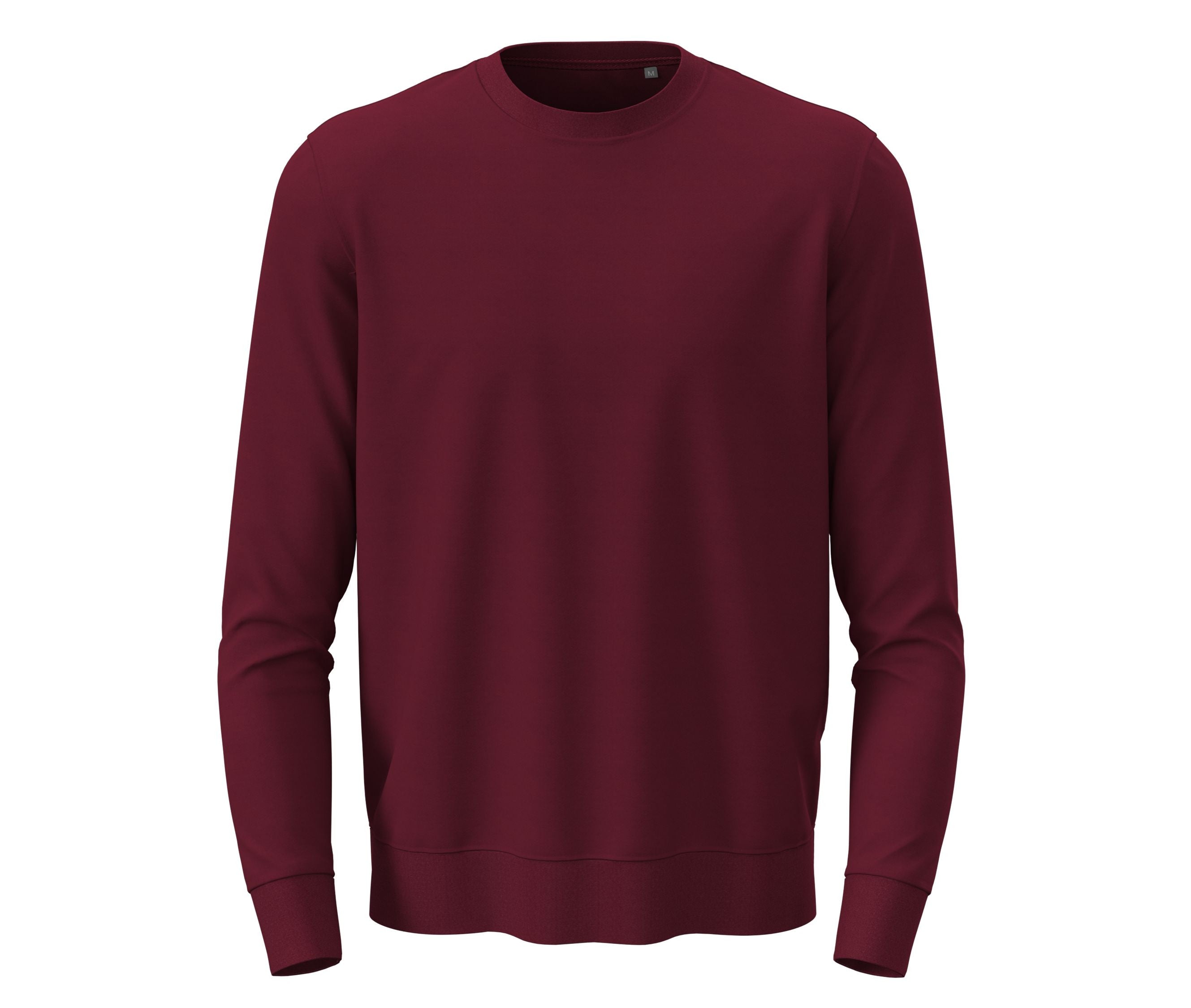 Sweatshirt Col Rond Unisexe - Bordeaux