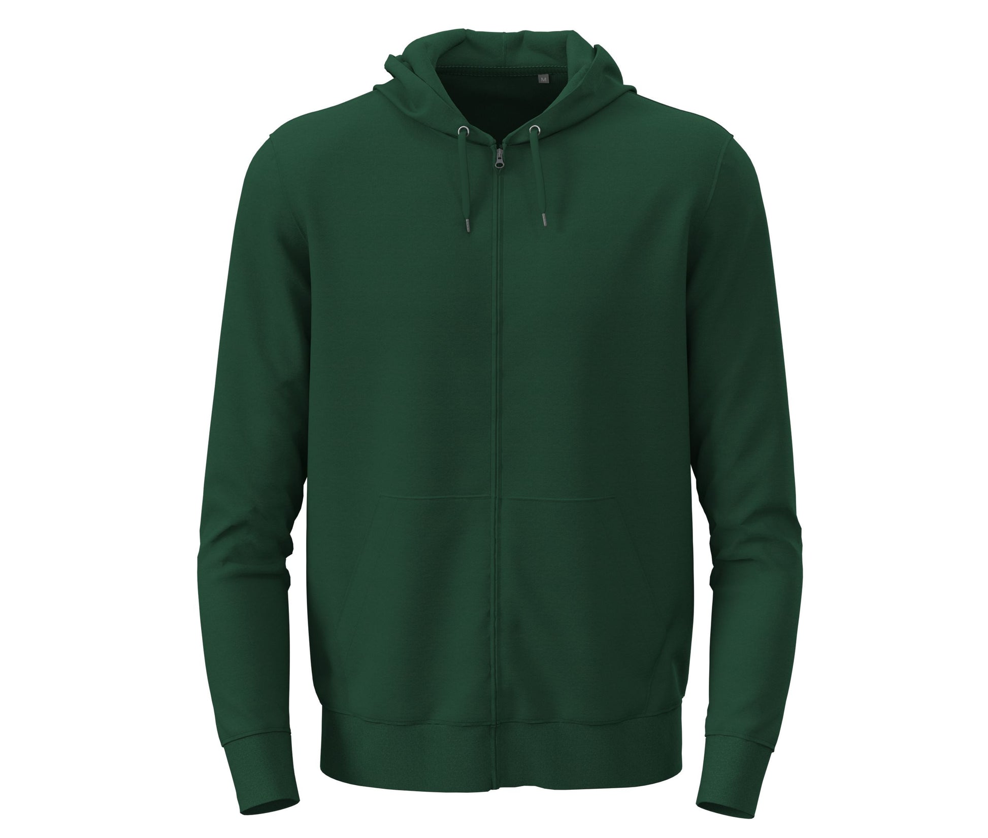 Sweat à Capuche Zippé - Bottle Green
