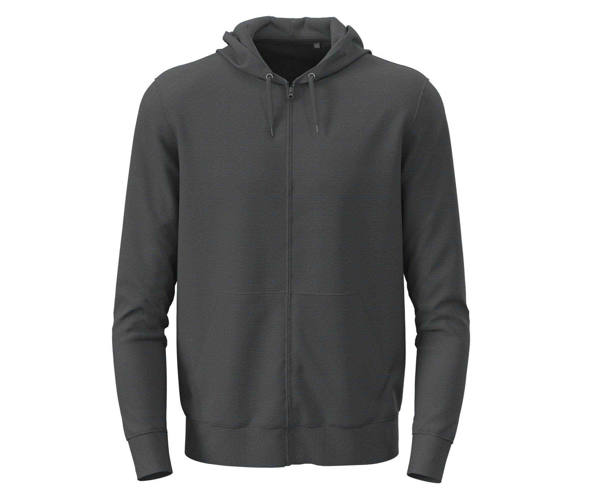 Sweat à Capuche Zippé - Slate Grey