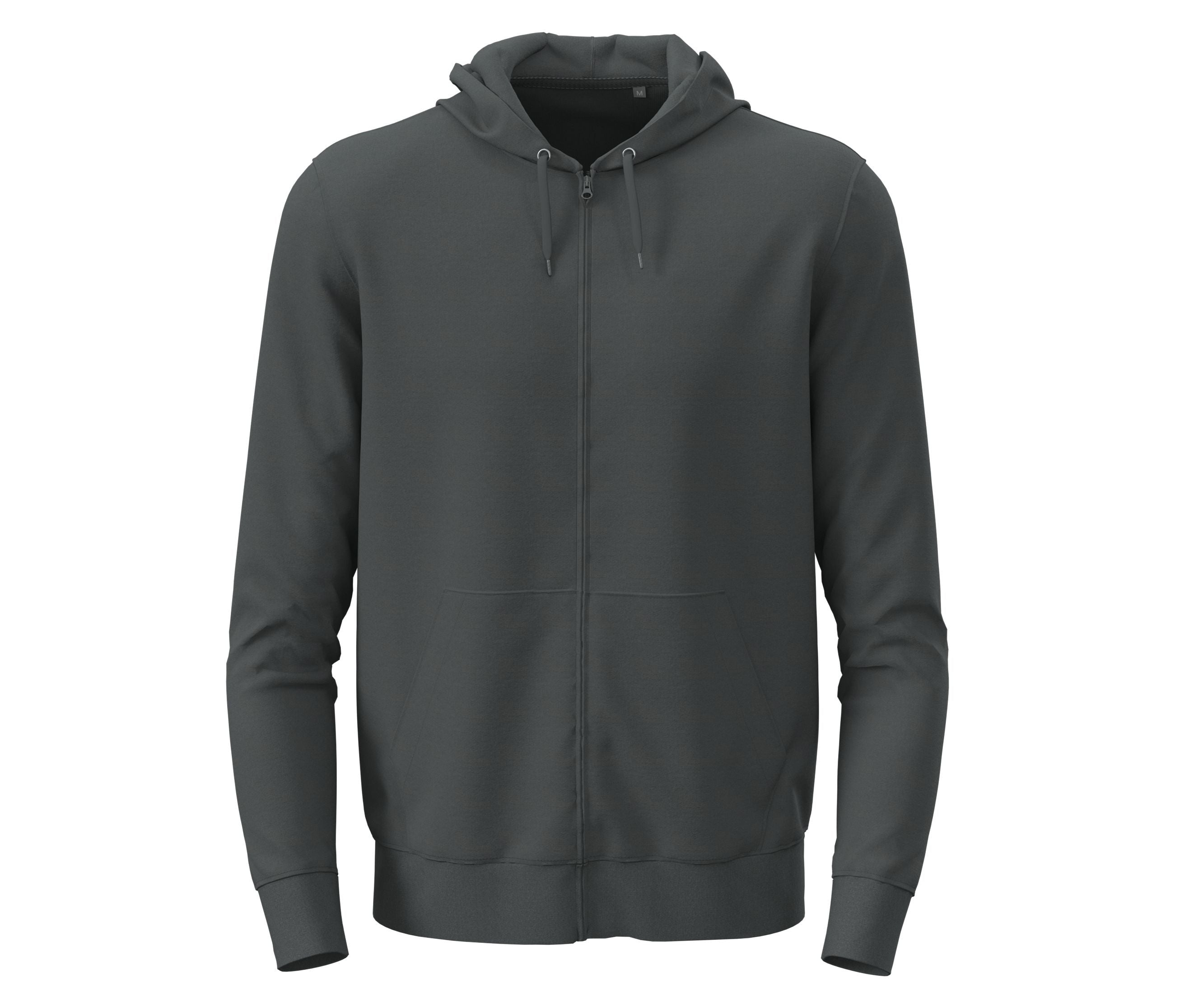 Sweat à Capuche Zippé - Slate Grey