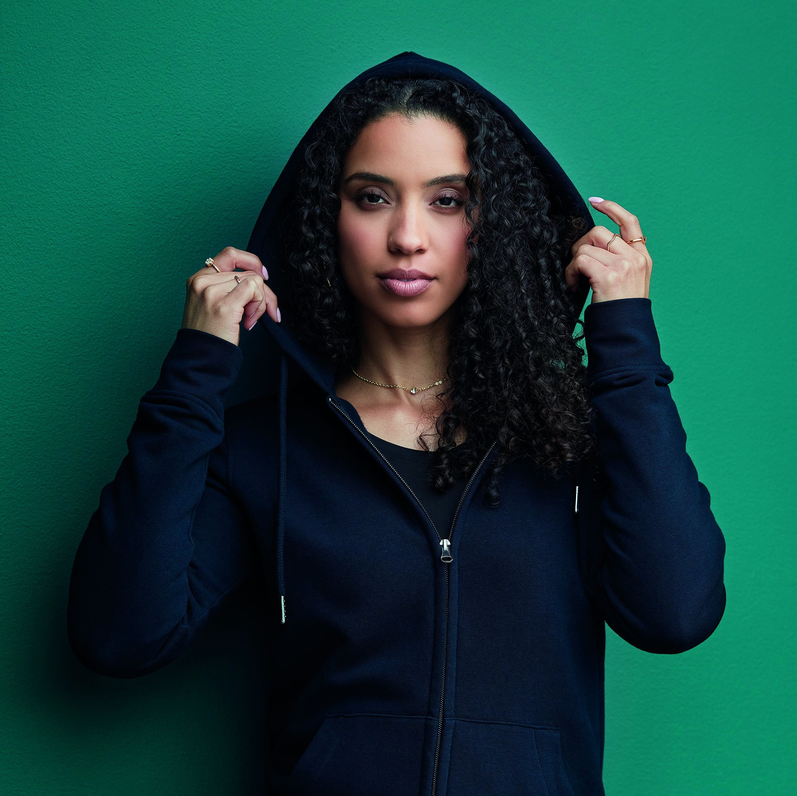 Sweat à capuche zippé