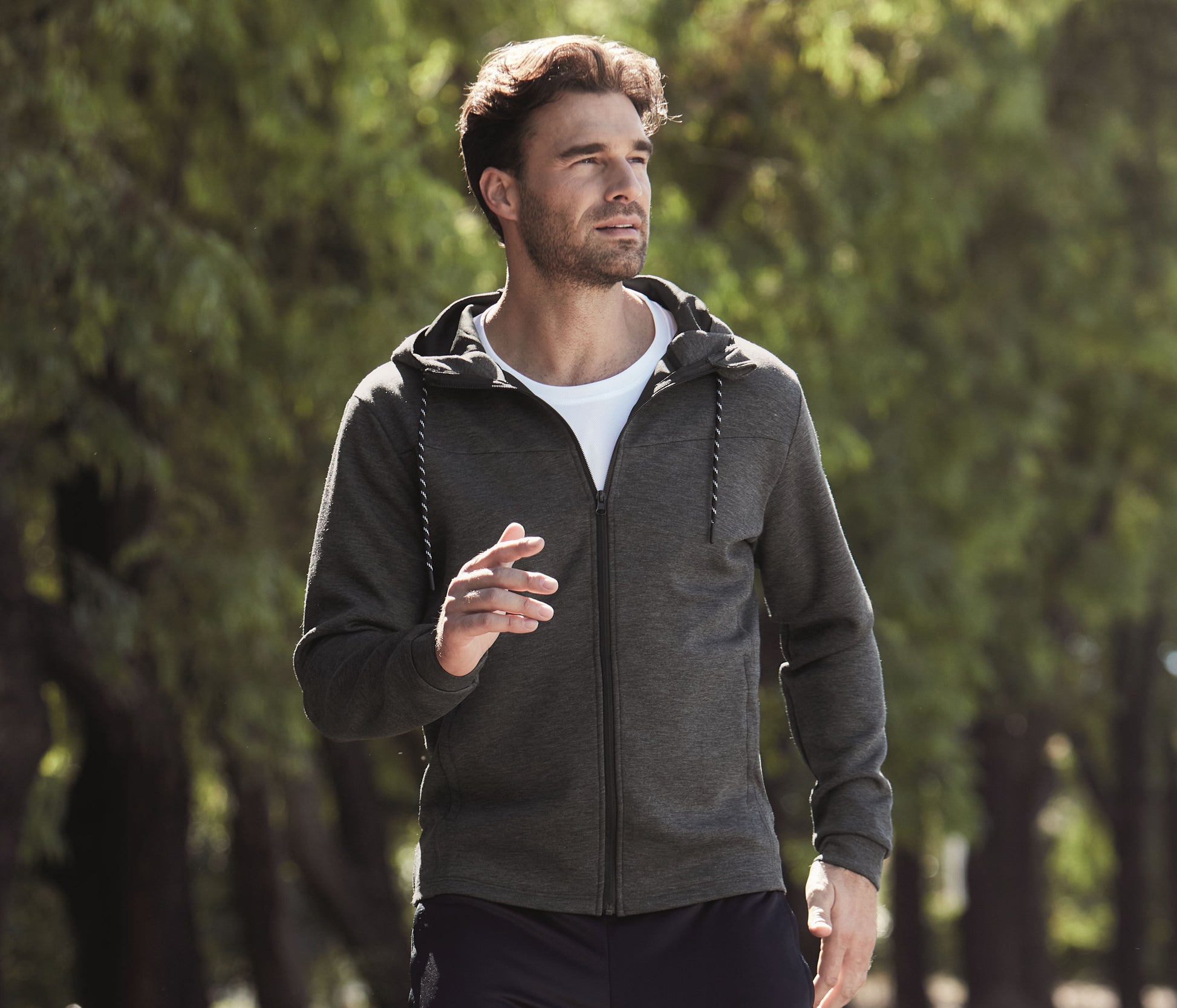 Veste à capuche homme
