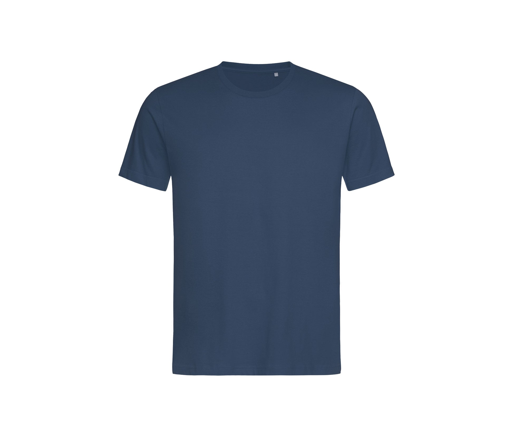 Tee-Shirt Col Rond Unisexe - Navy Blue