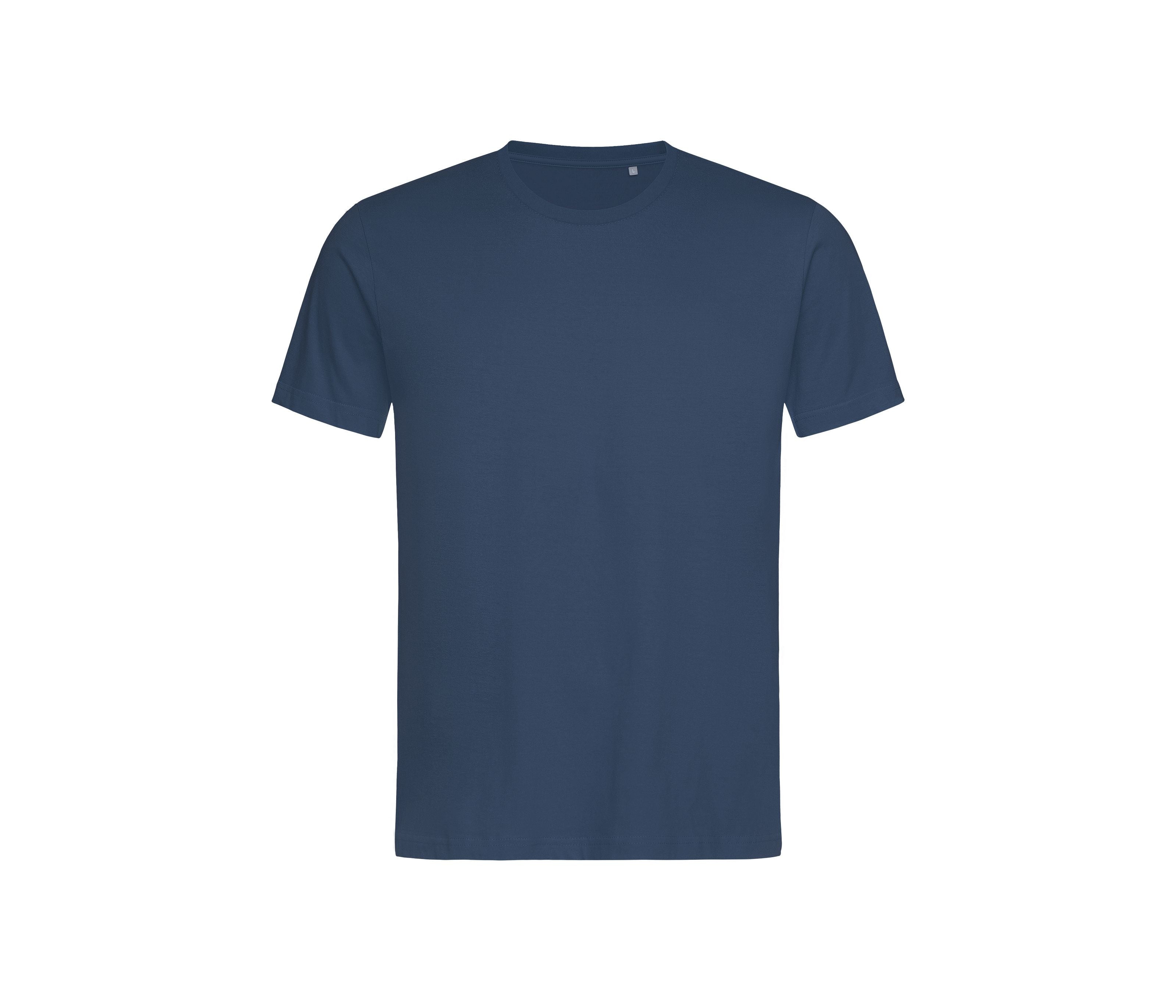 Tee-Shirt Col Rond Unisexe - Navy Blue