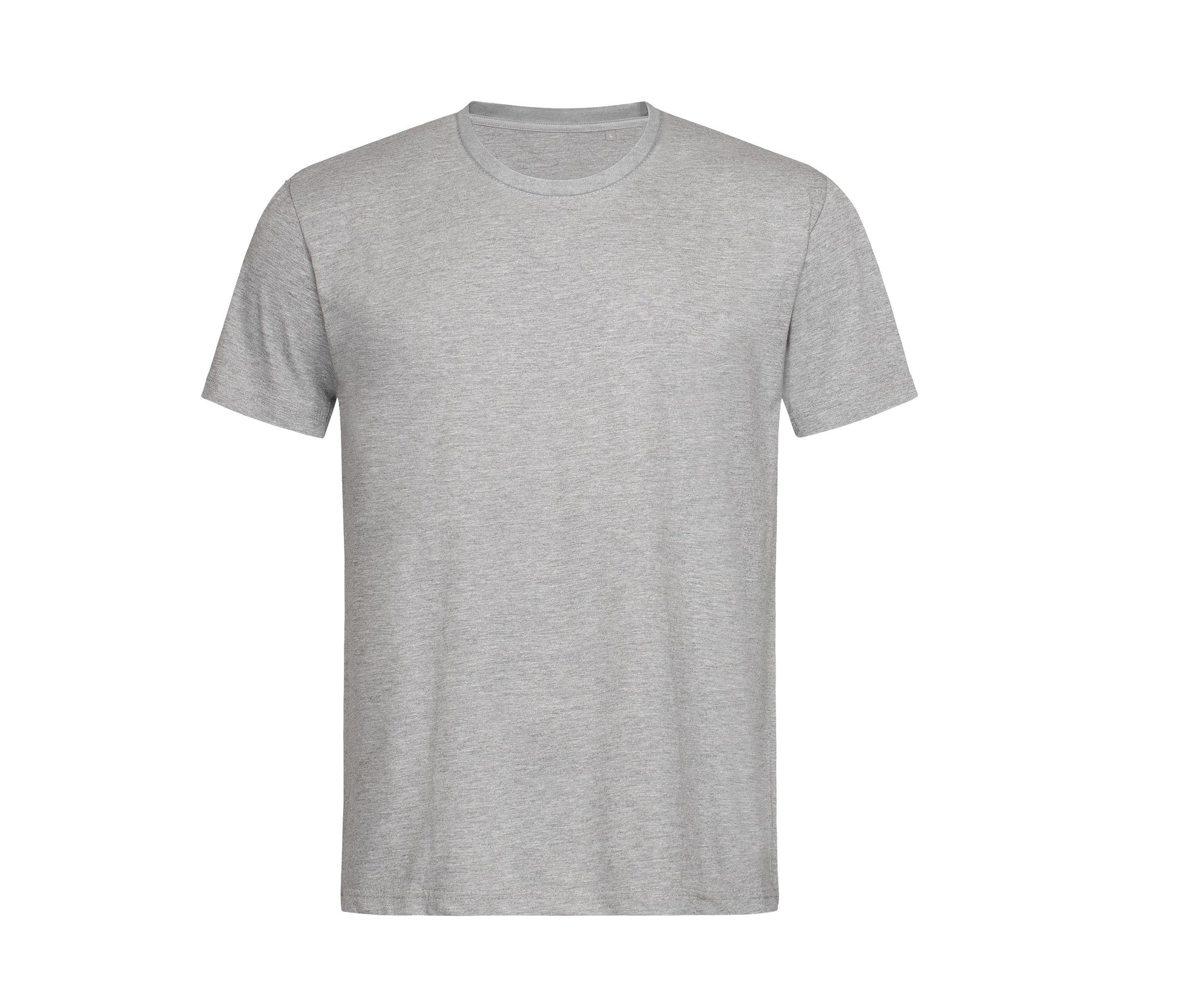 Tee-Shirt Col Rond Unisexe - Grey Heather