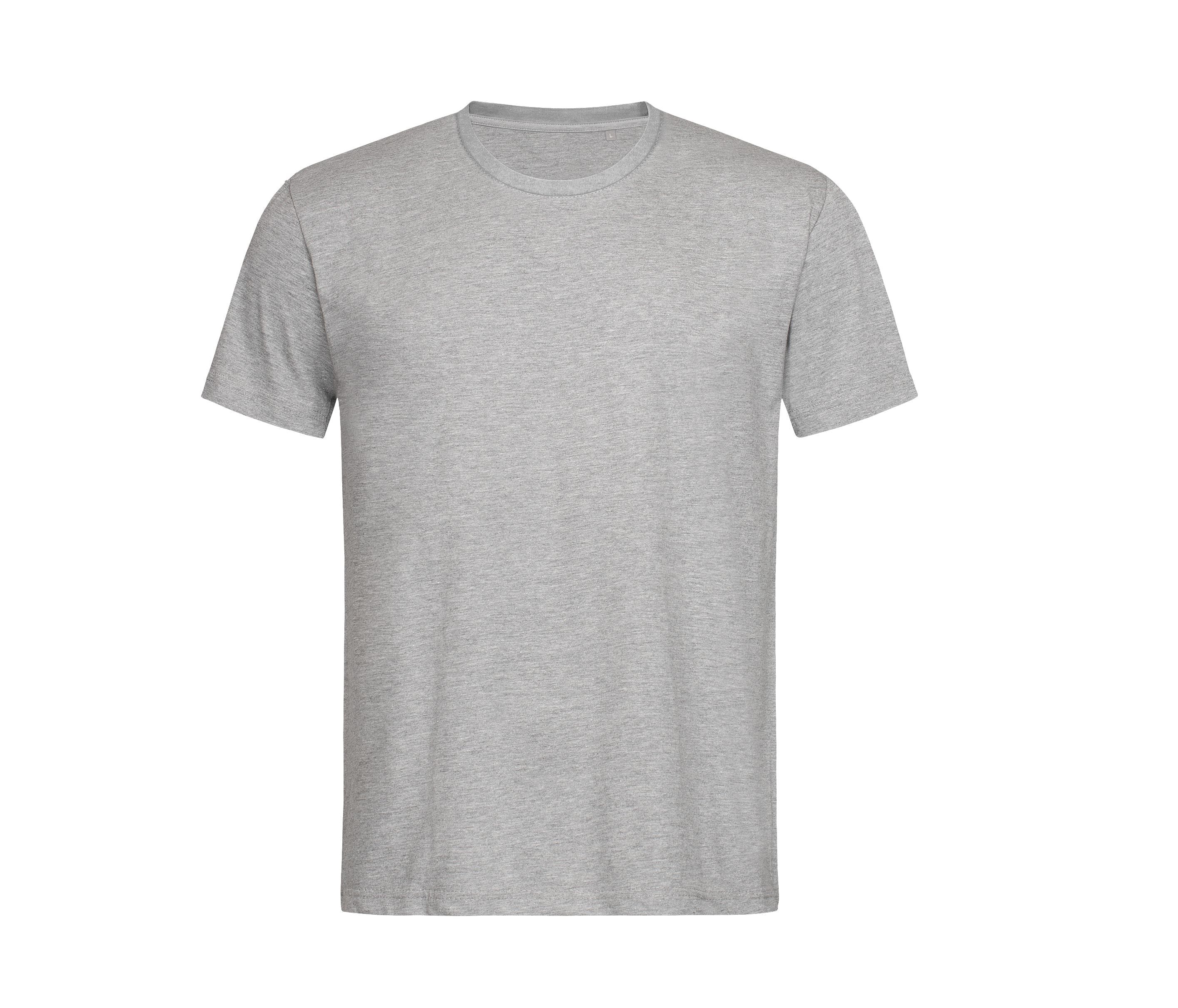 Tee-Shirt Col Rond Unisexe - Grey Heather