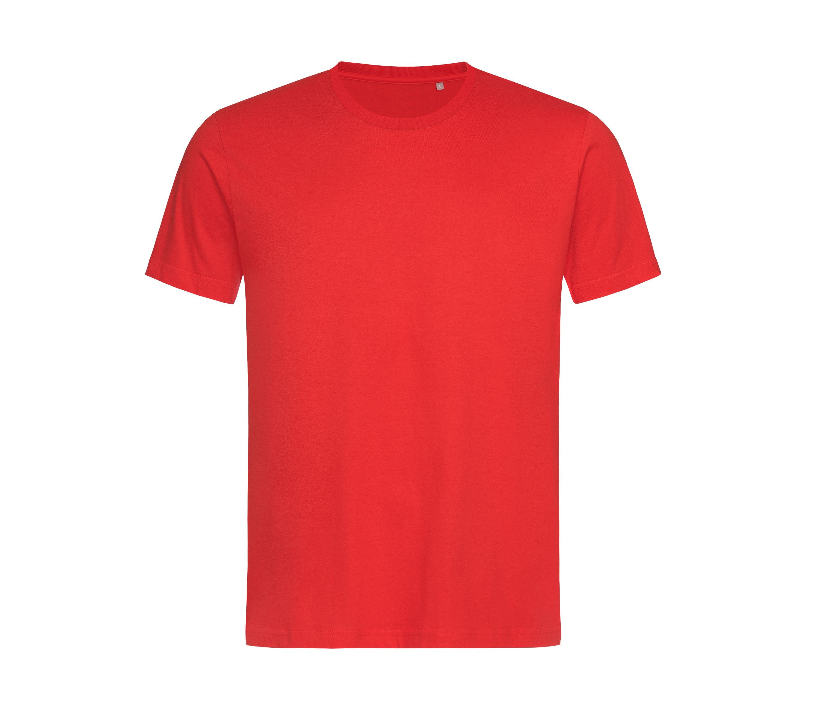 Tee-Shirt Col Rond Unisexe - Scarlet Red