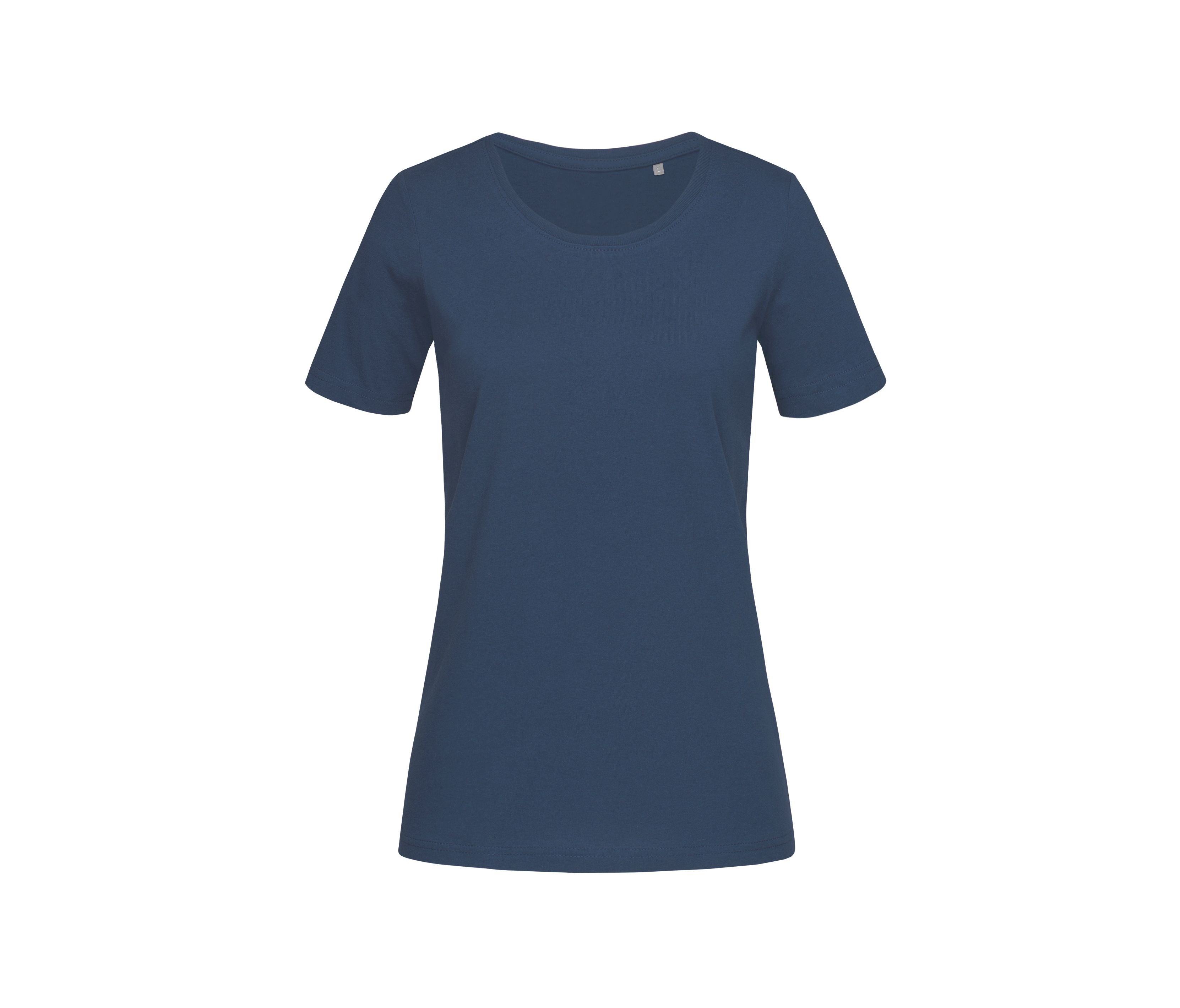 Tee-Shirt Col Rond Femme - Navy Blue