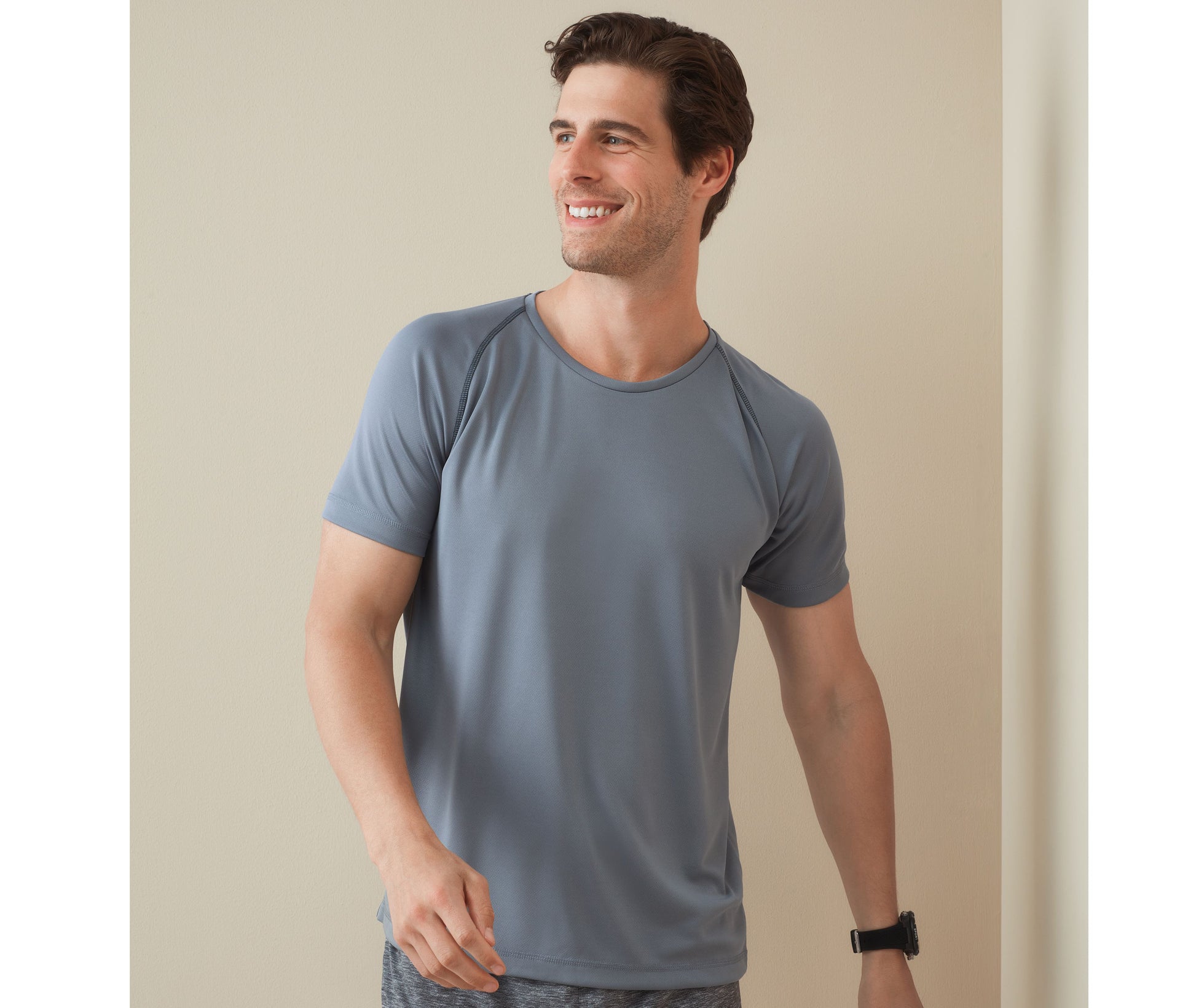 Tee-shirt raglan homme