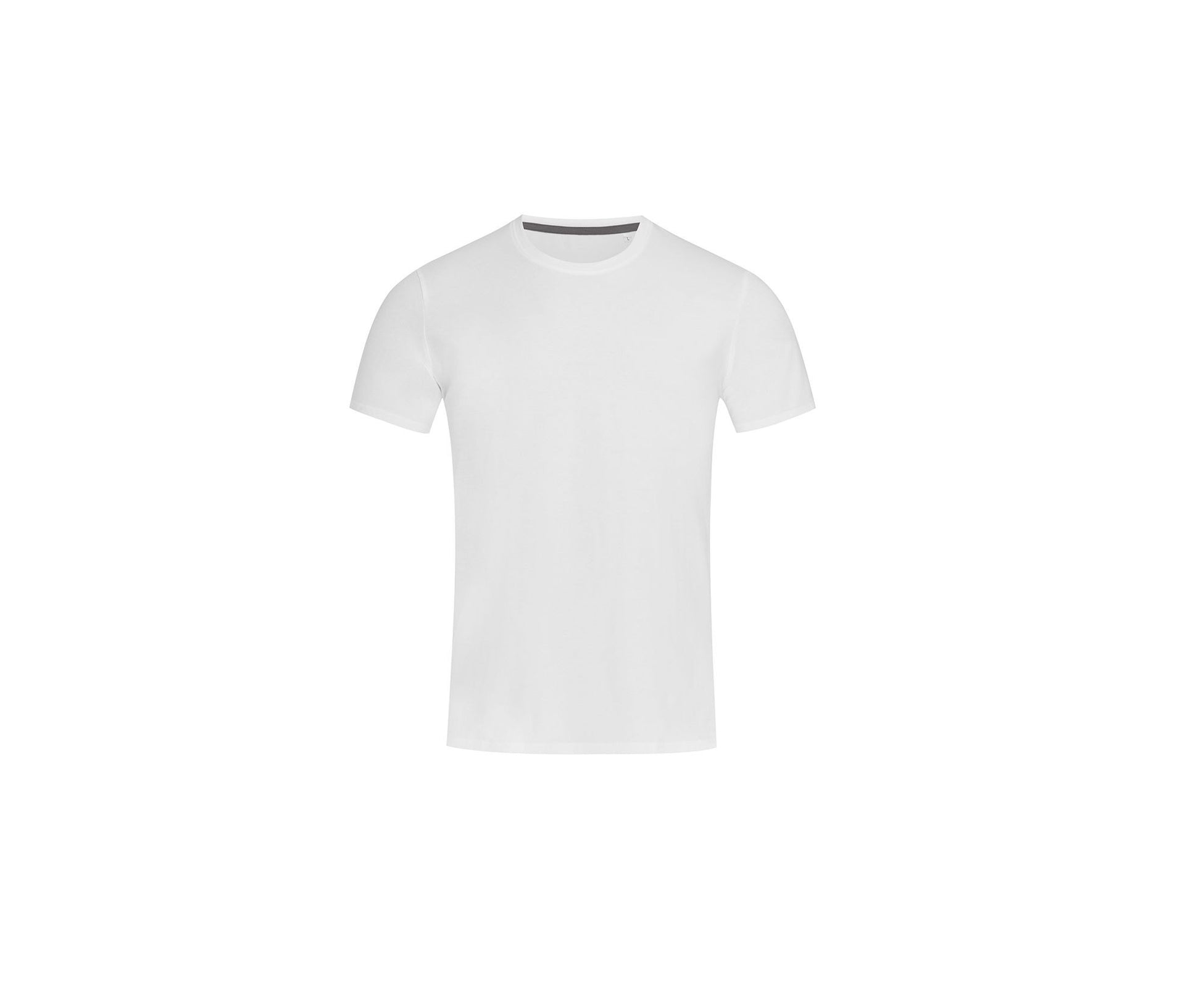 Tee-Shirt Homme Col Rond - White