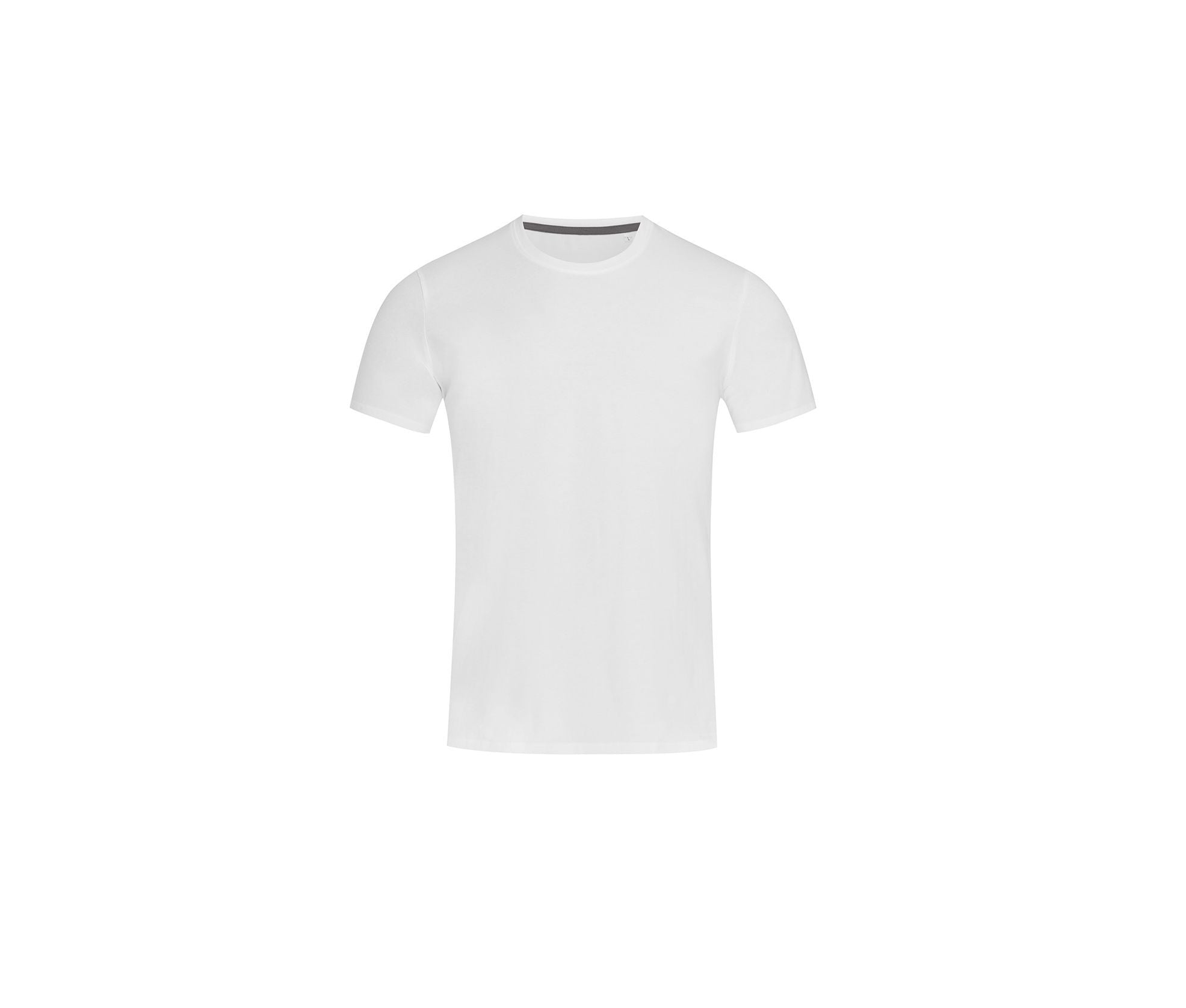 Tee-Shirt Homme Col Rond - White