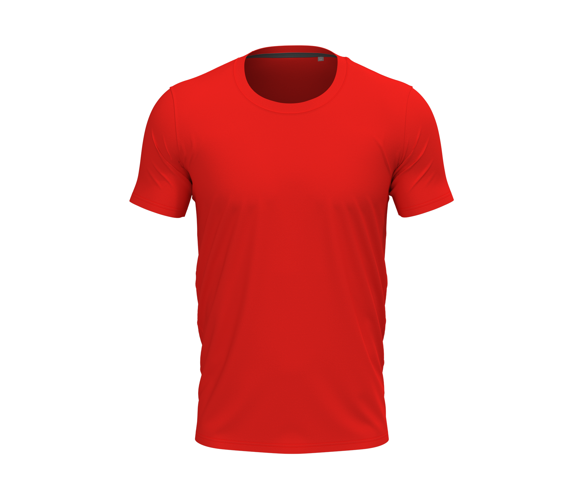 Tee-Shirt Homme Col Rond - Scarlet Red