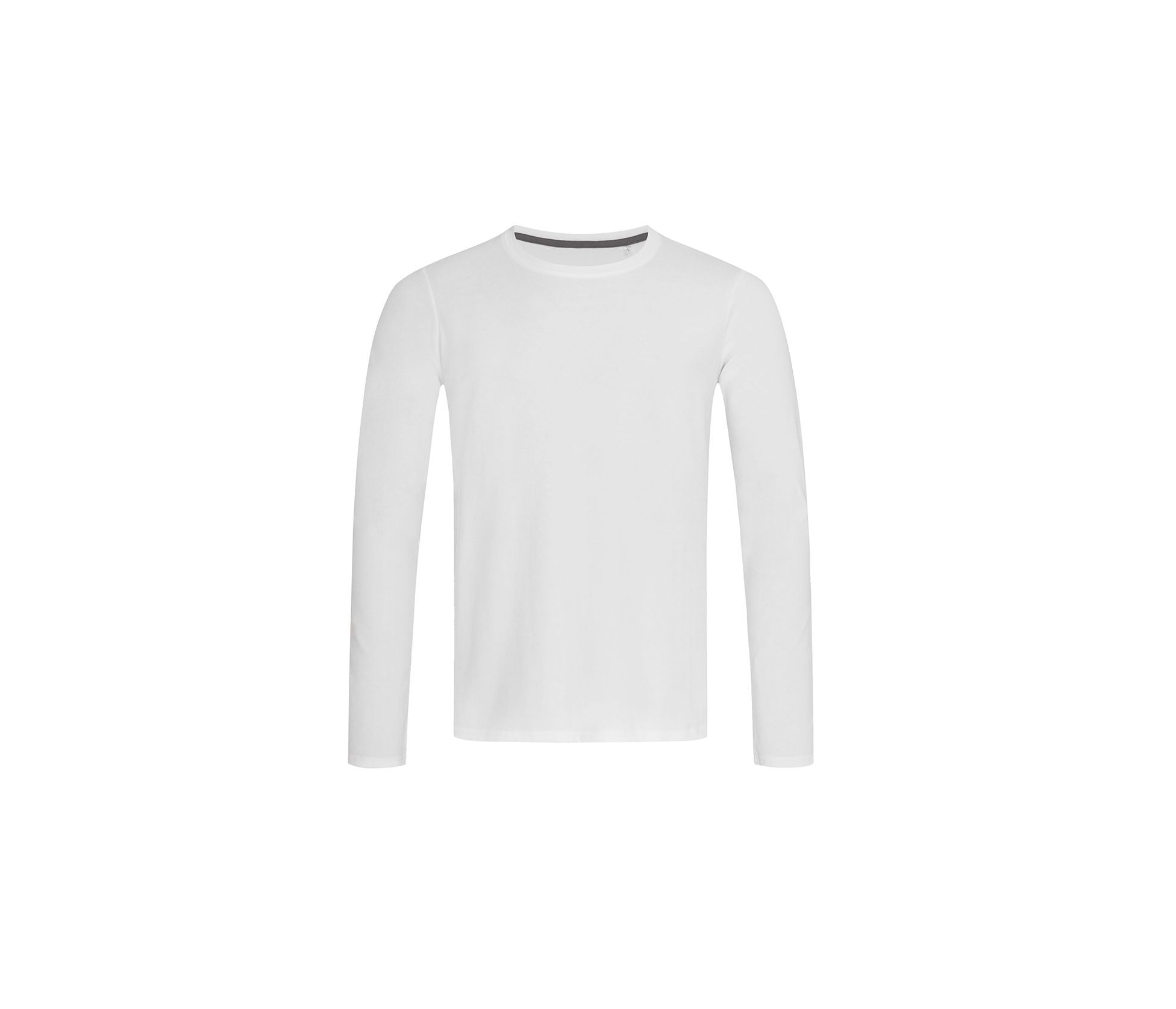 Tee-Shirt Manches Longues Homme - White