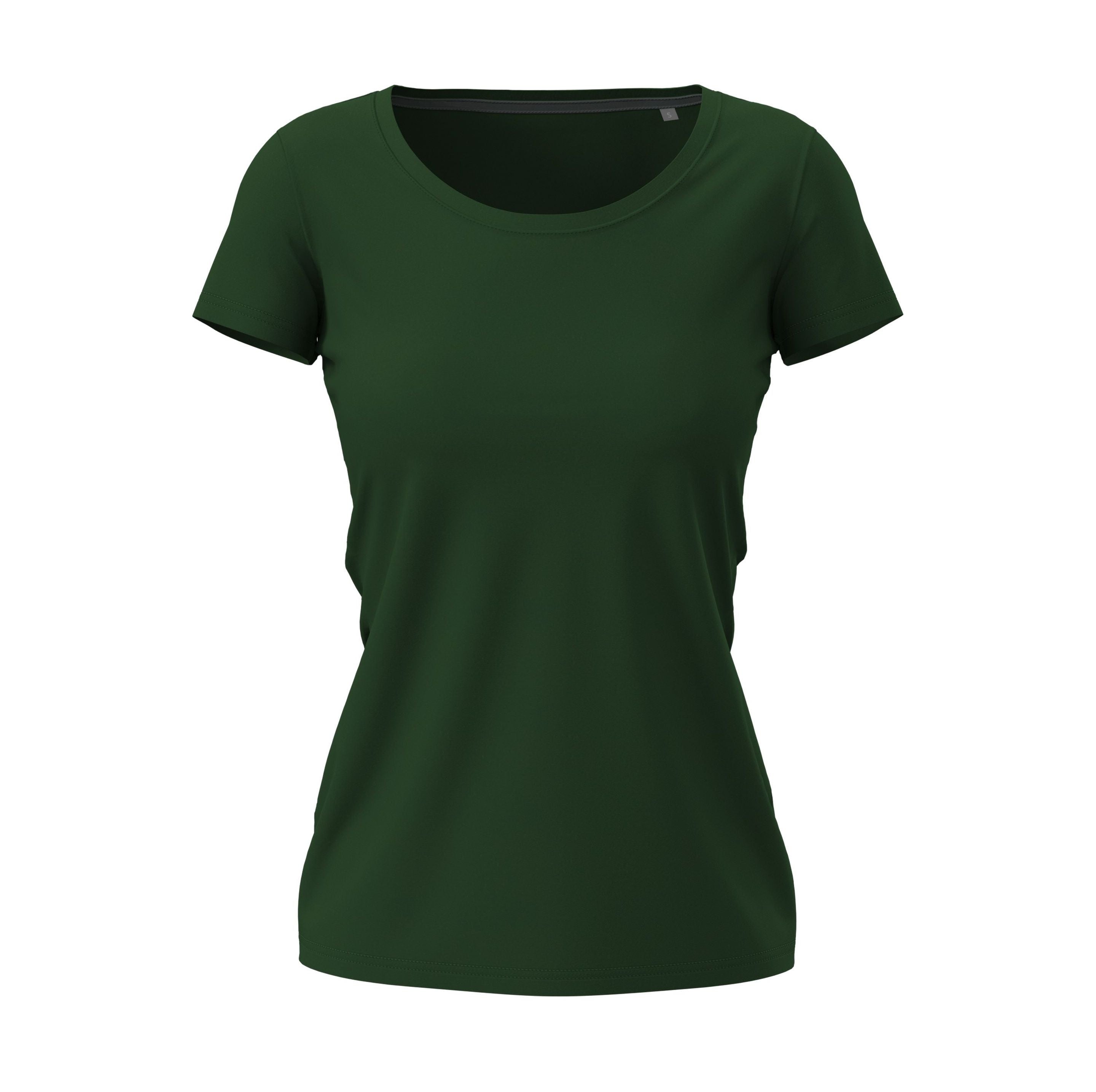 Tee-Shirt Femme Col Rond - Bottle Green