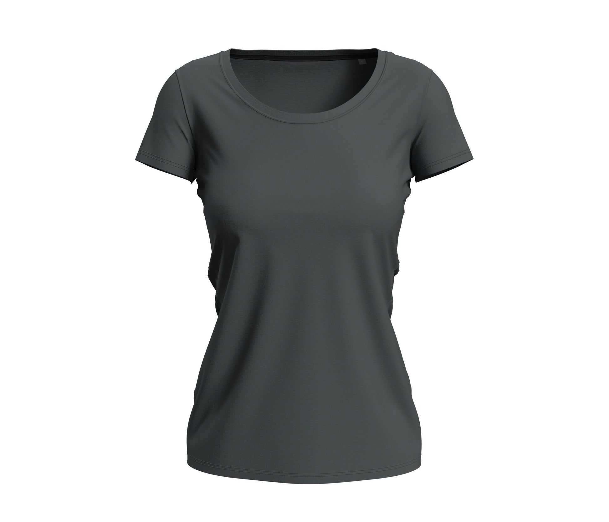 Tee-Shirt Femme Col Rond - Slate Grey