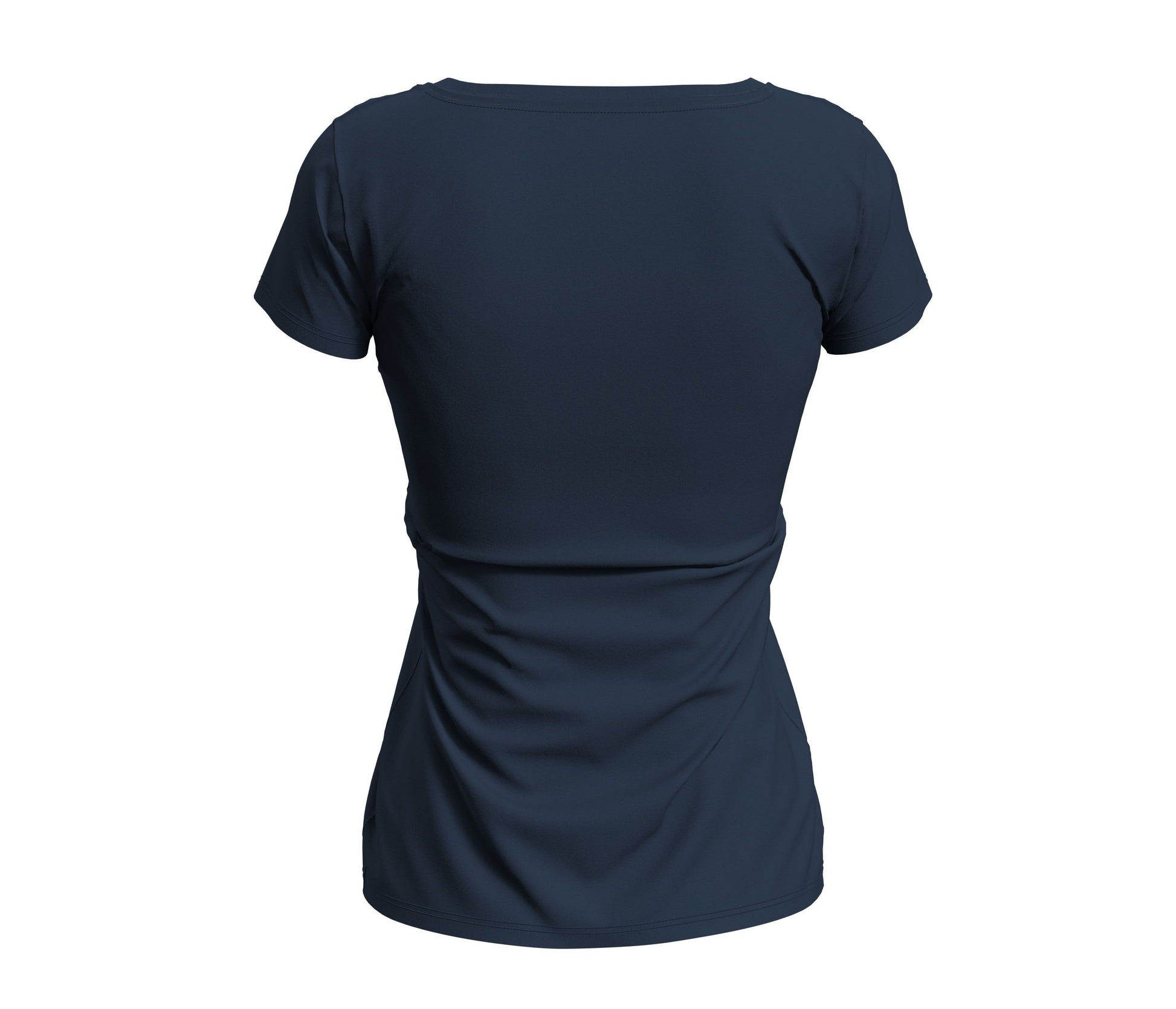 Tee-Shirt Femme Col Rond - Blue Midnight