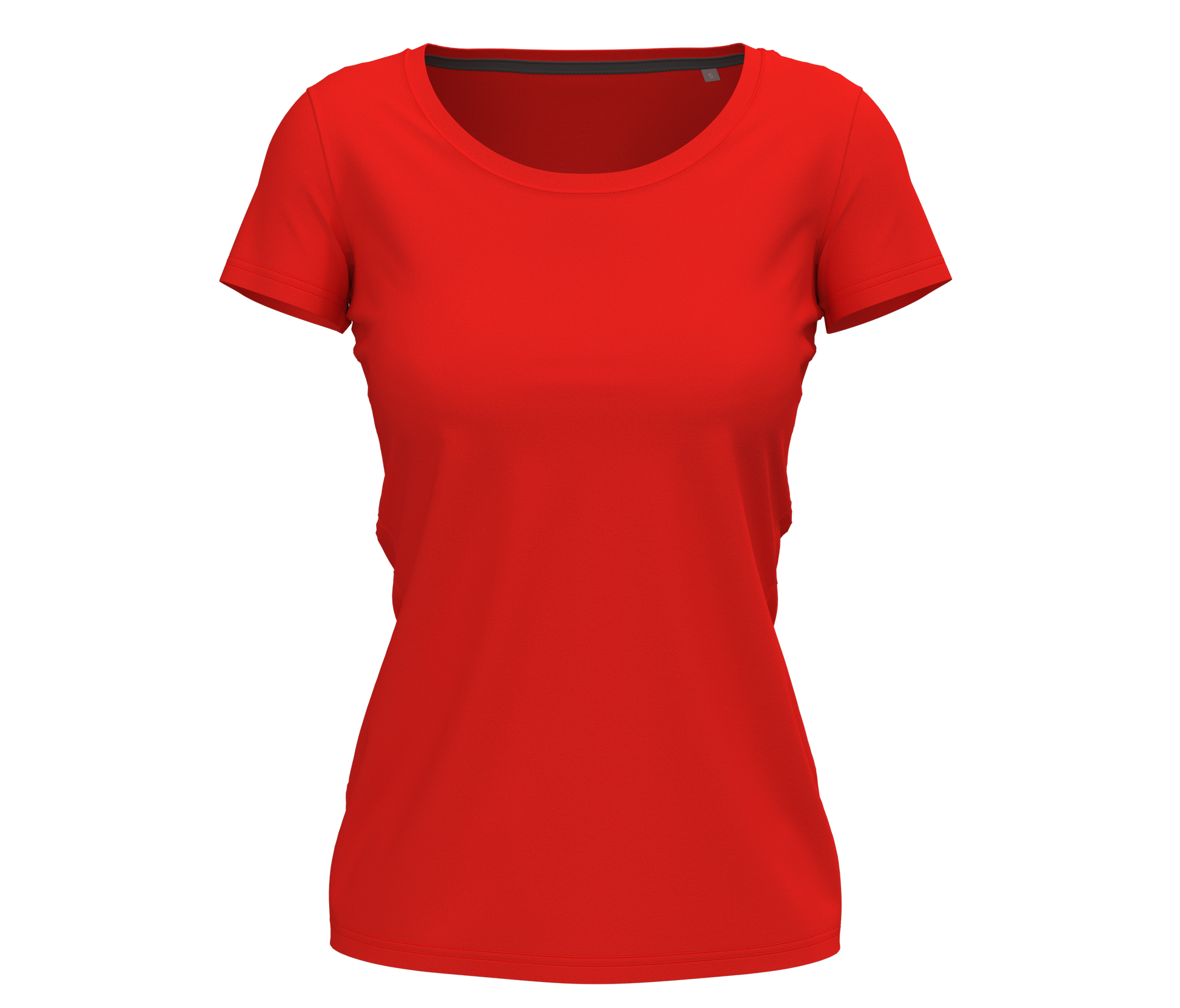 Tee-Shirt Femme Col Rond - Scarlet Red
