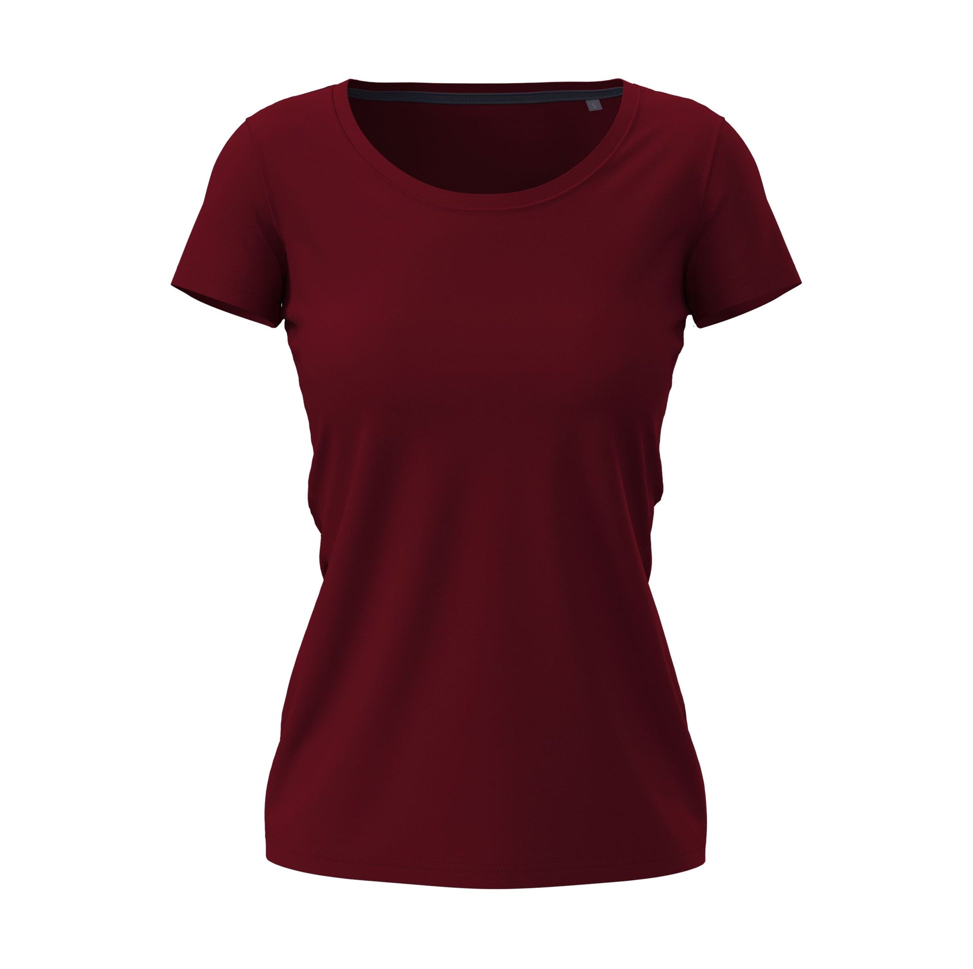 Tee-Shirt Femme Col Rond - Bordeaux