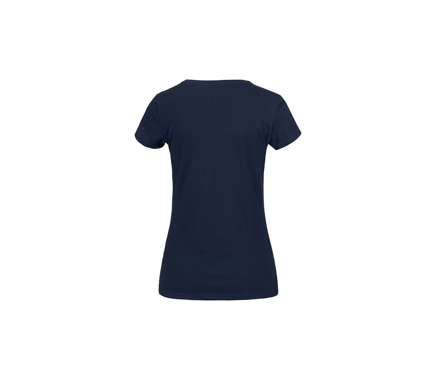 Tee-Shirt Femme Col V - Marina Blue