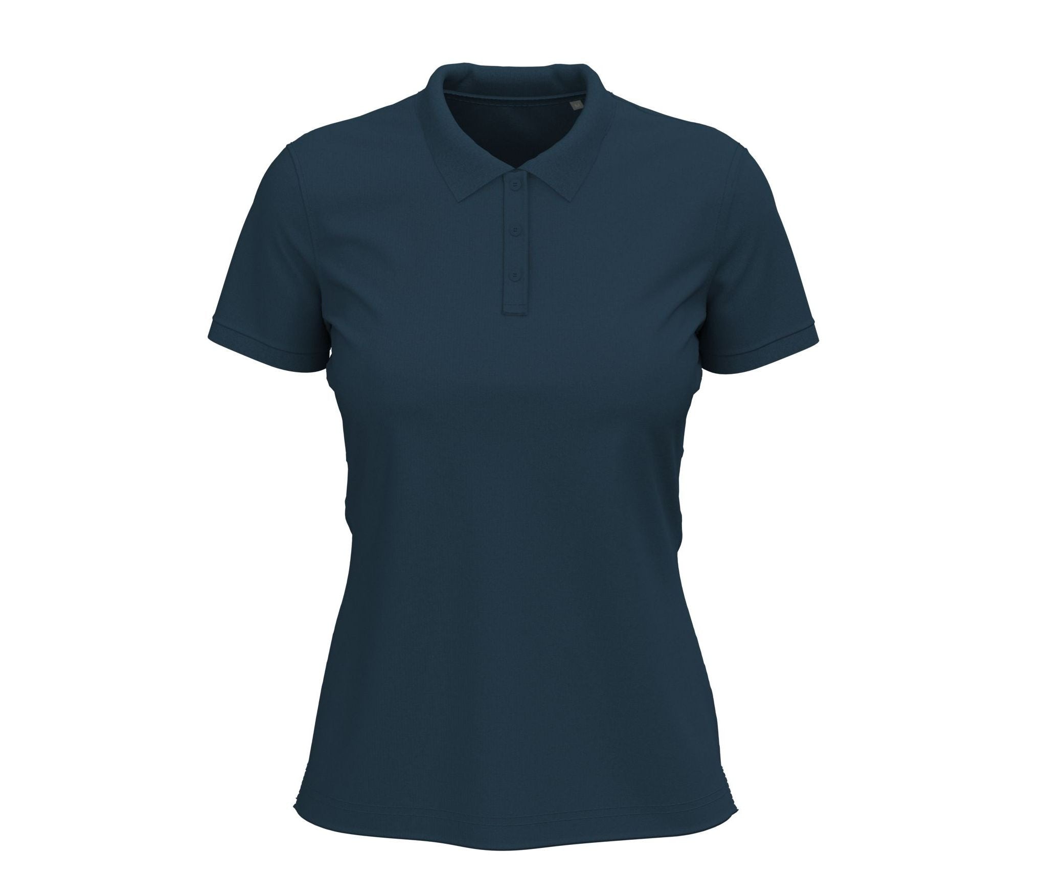 Polo Manches Courtes Femme - Marina Blue