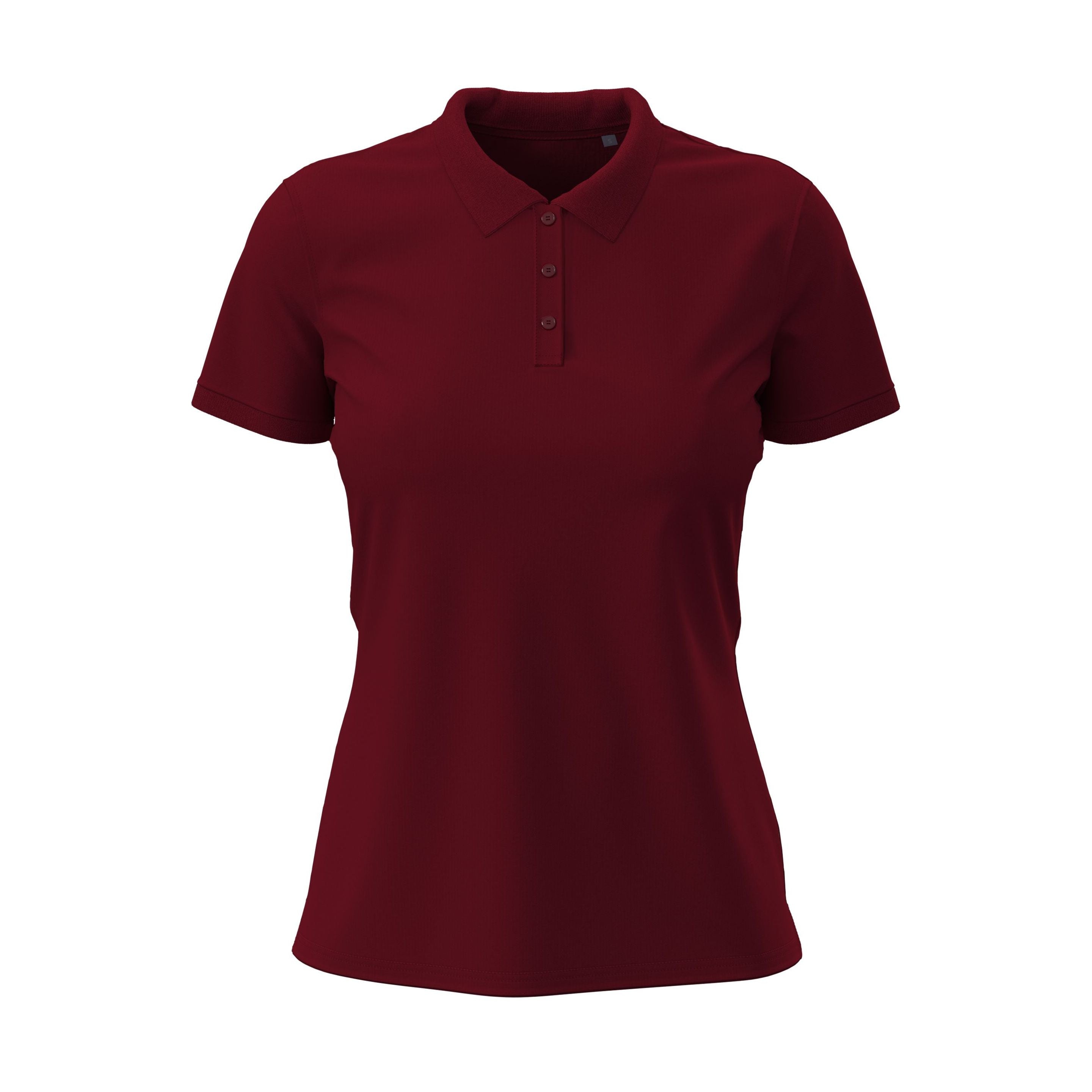 Polo Manches Courtes Femme - Bordeaux