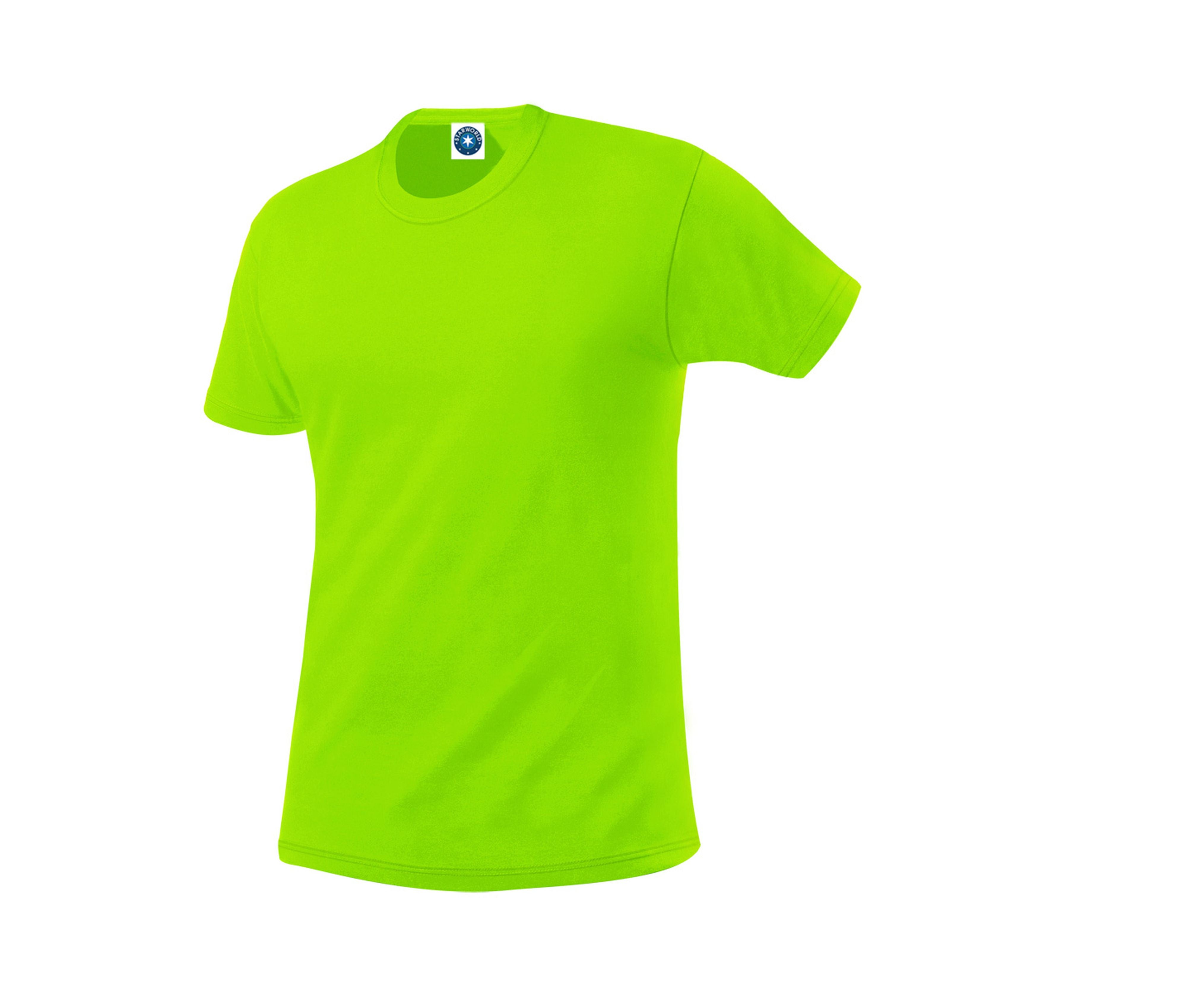 Tee-Shirt Respirant Homme - Fluorescent Green
