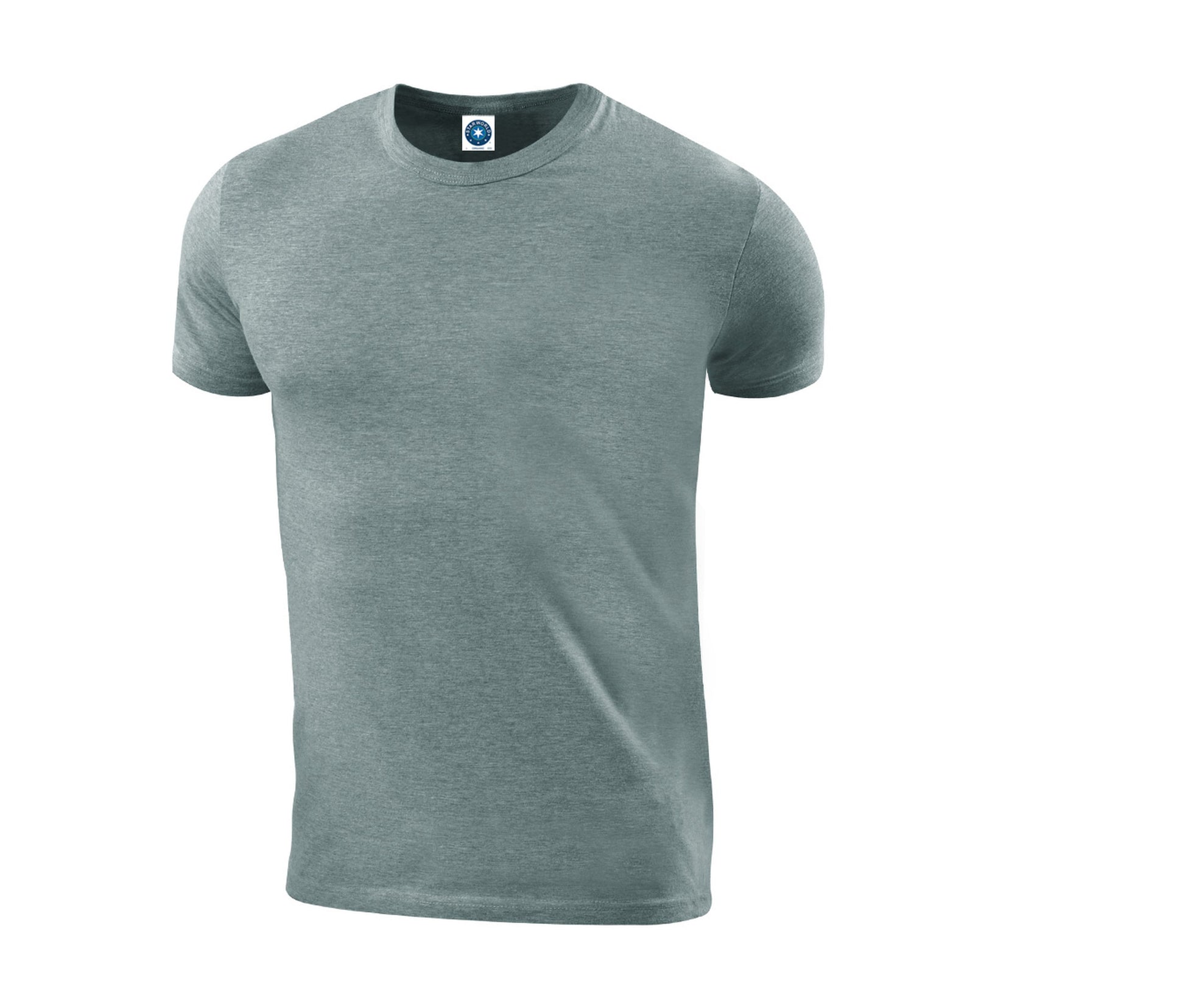Tee-Shirt Col Rond 180 - Heather Grey