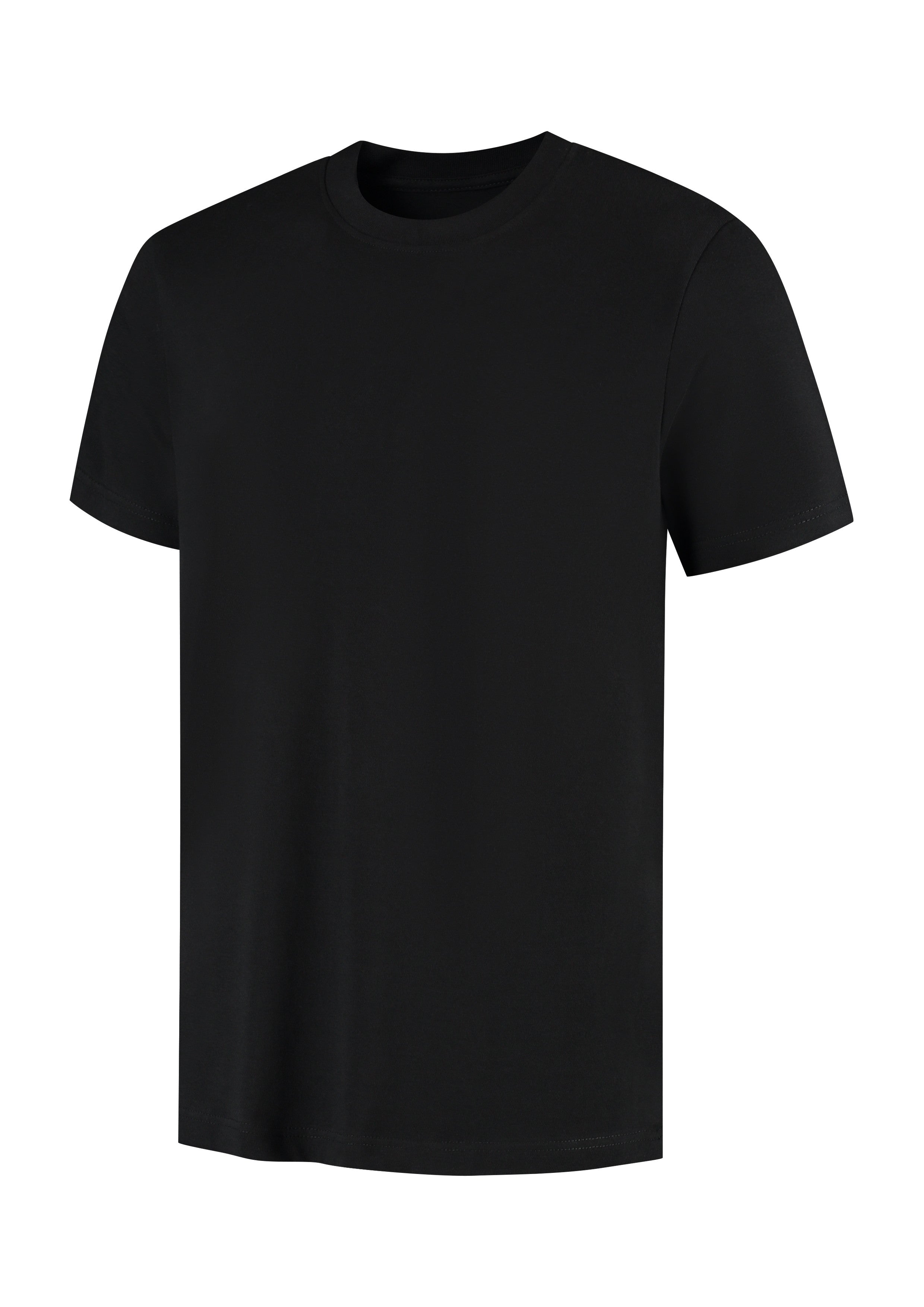 Organic Cotton Relaxed Fit T-Shirt - Deep Black
