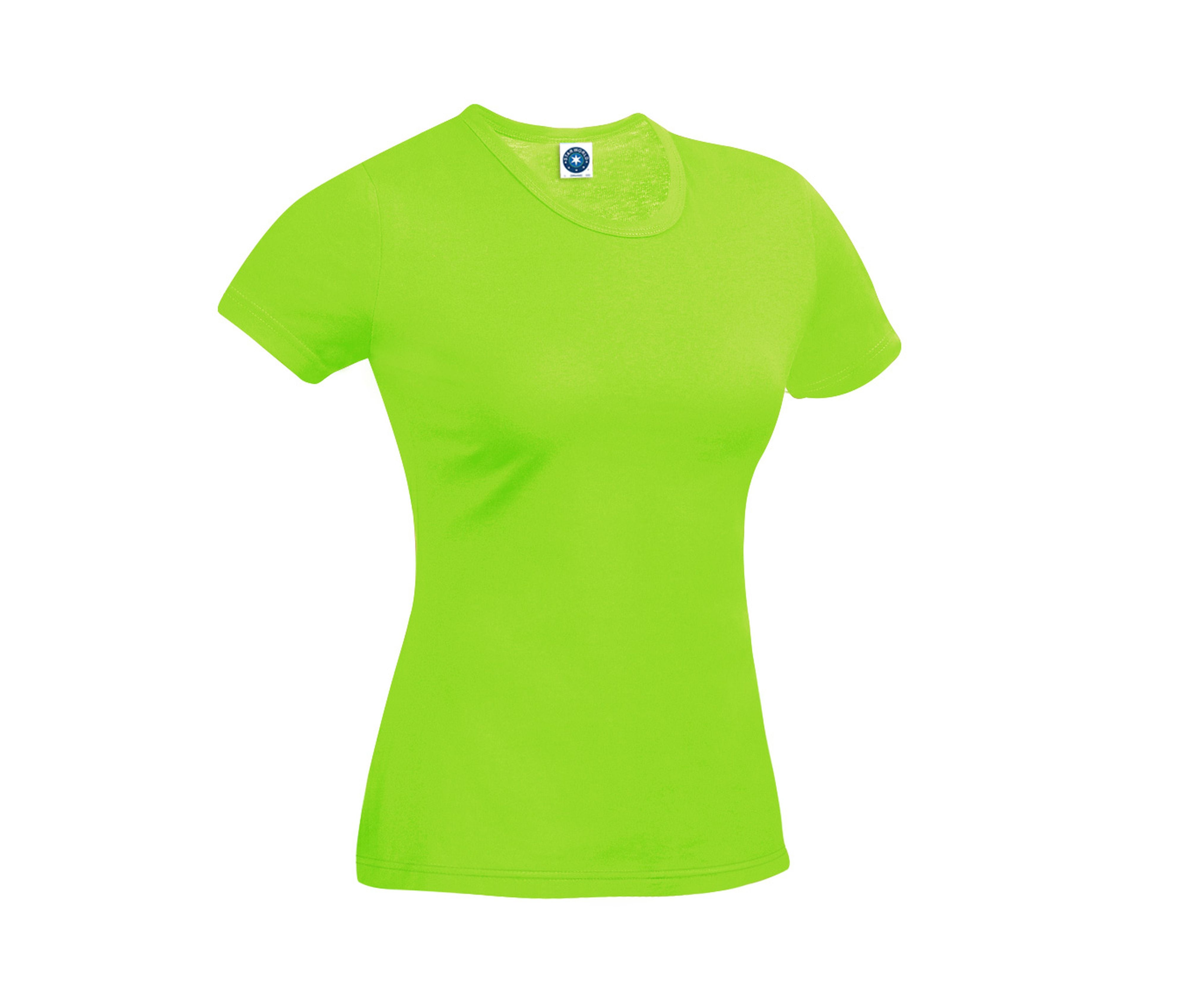 Tee-Shirt Respirant Femme - Fluorescent Green